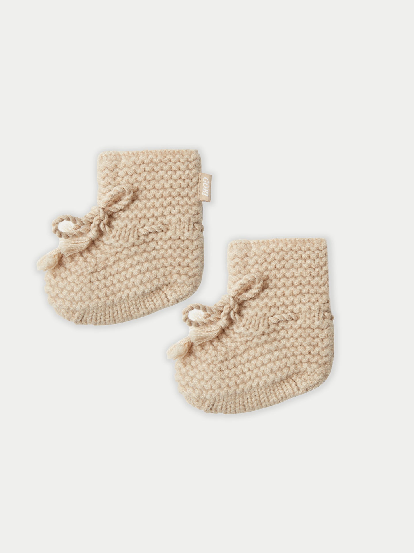 Ensemble pour bébé en cachemire Taupe - Gobi Cashmere