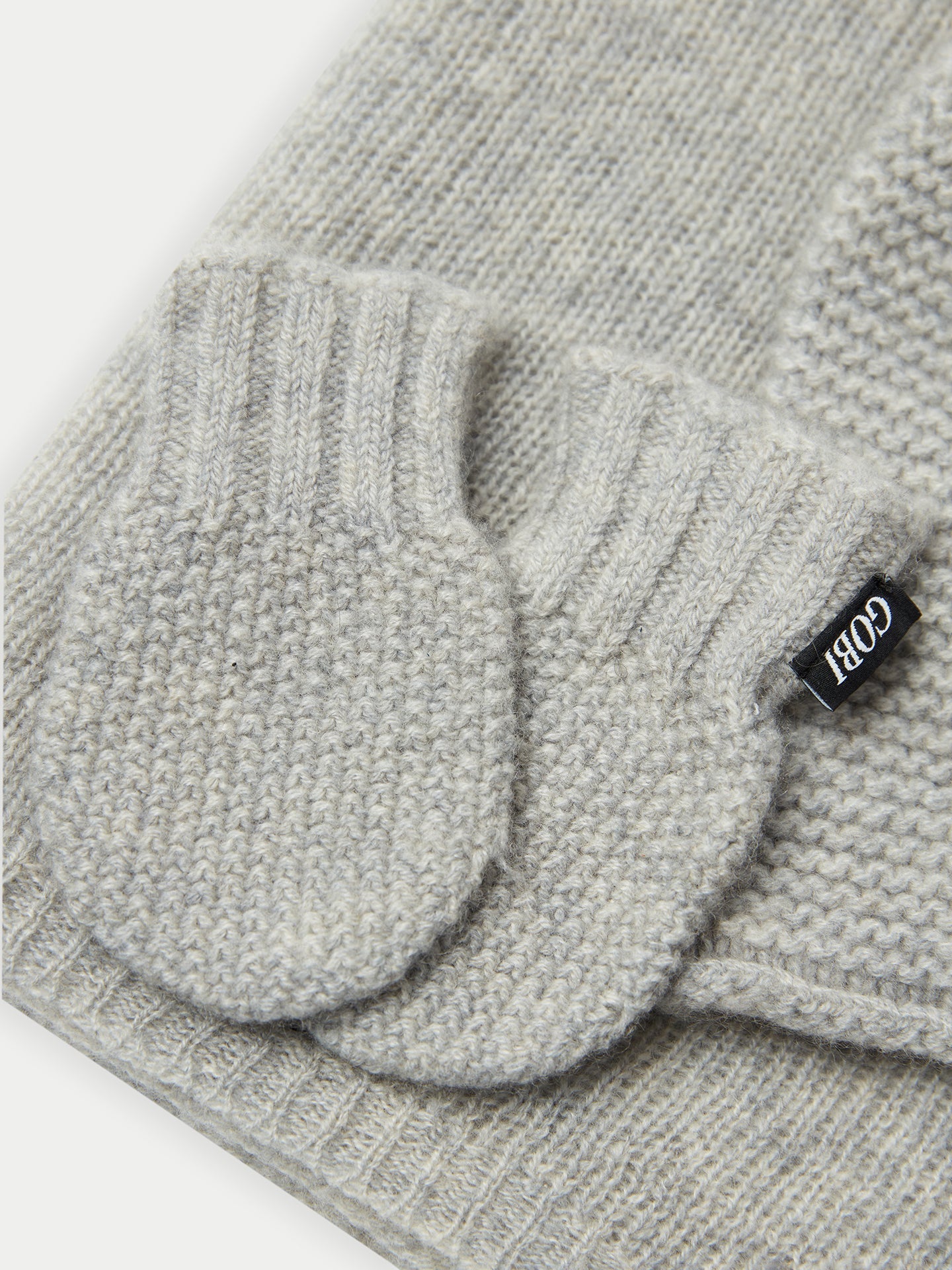 Ensemble pour bébé en cachemire Gris - Gobi Cashmere