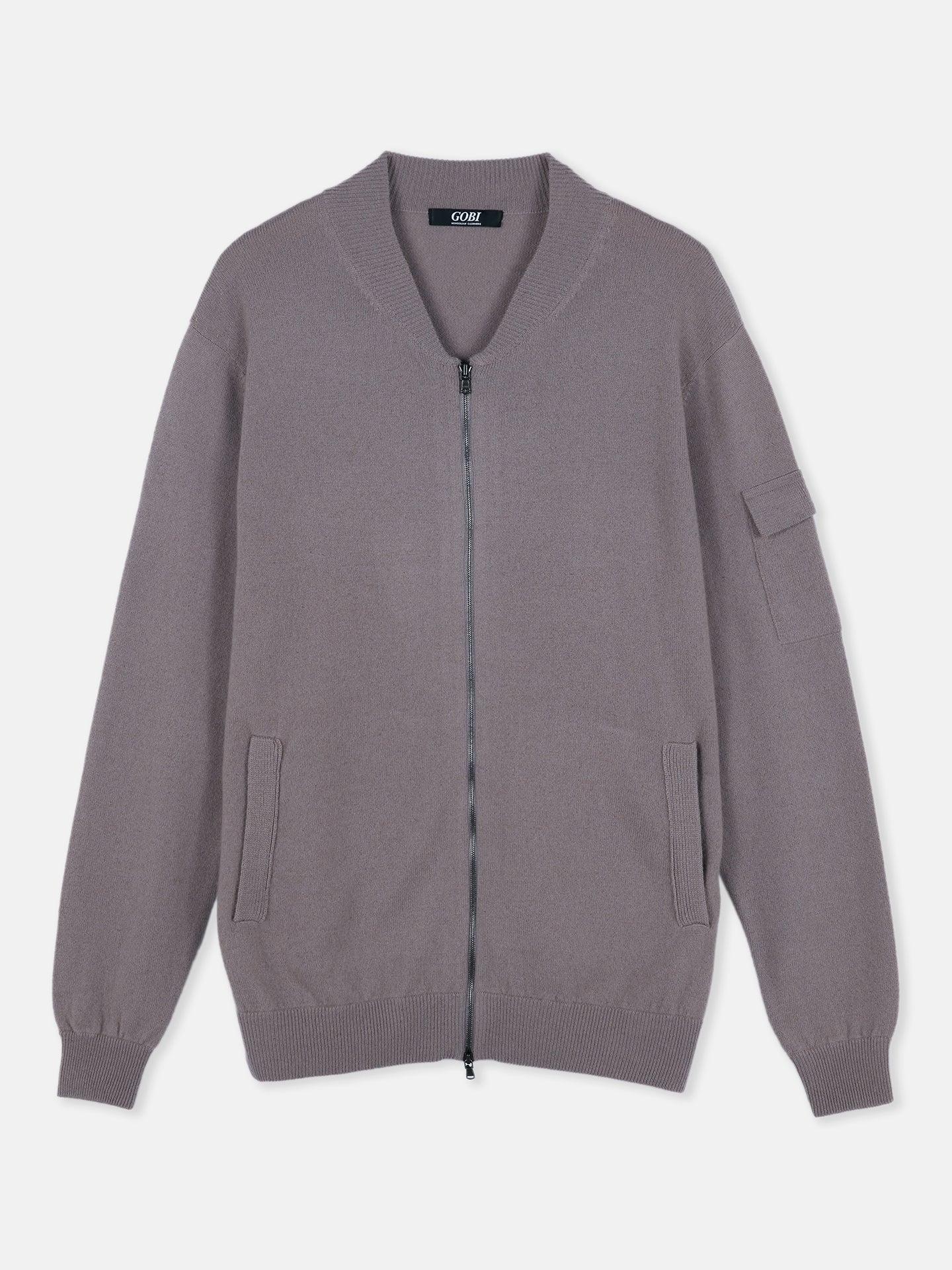 Bomber jacket en cachemire authentique | GOBI Cashmere