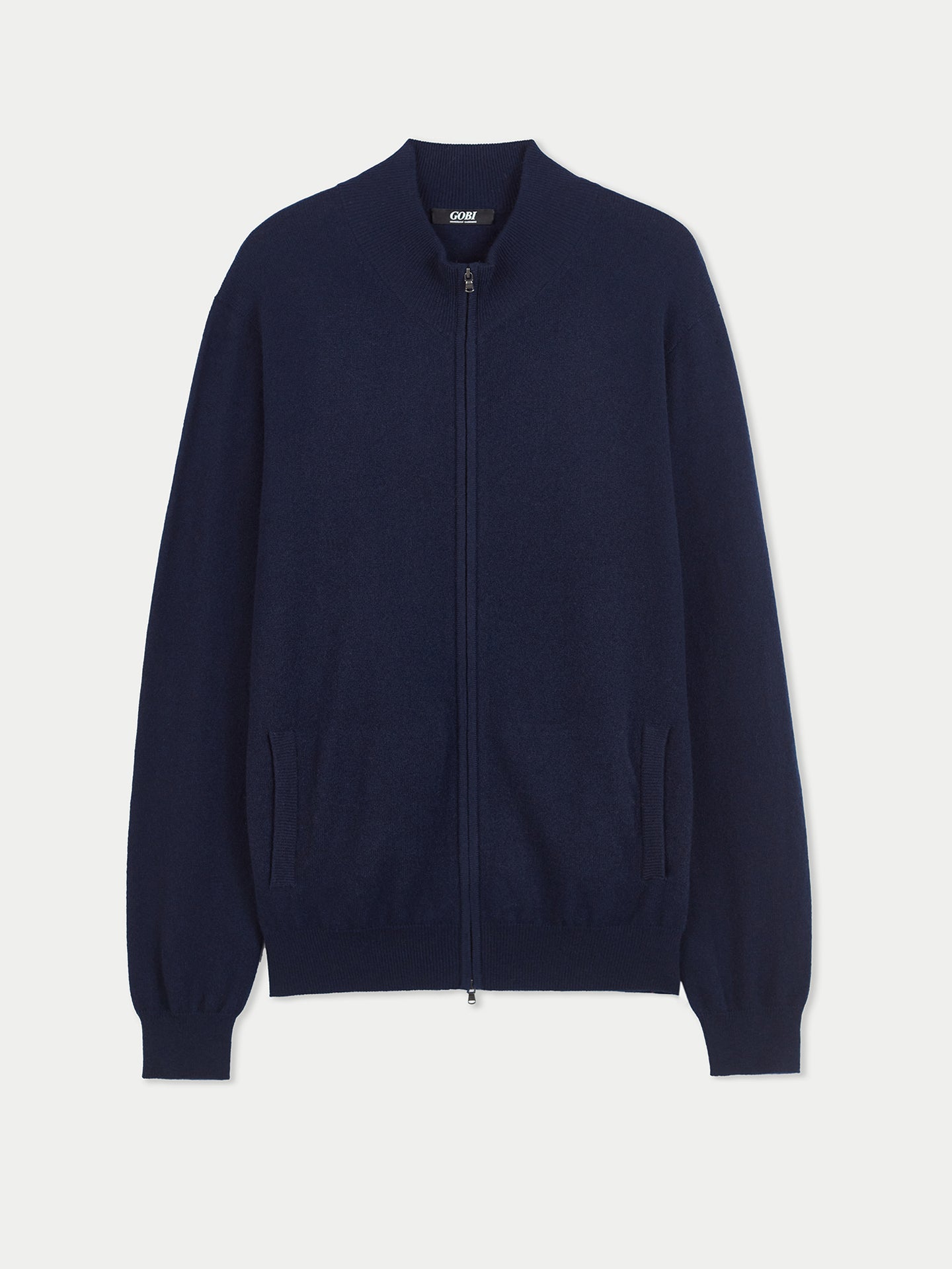 Cardigan à col montant en Cachemire pour hommes Marin - Gobi Cashmere