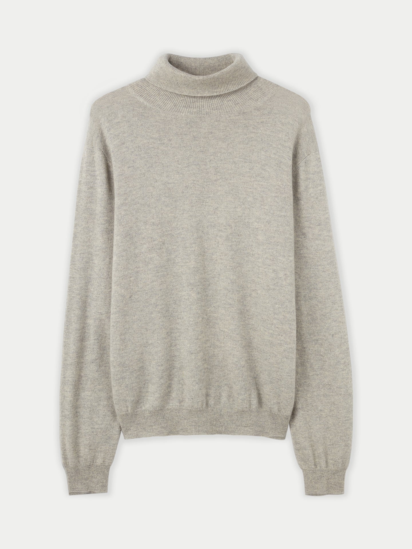 Col roulé homme en cachemire pour hommes Gris - Gobi Cashmere