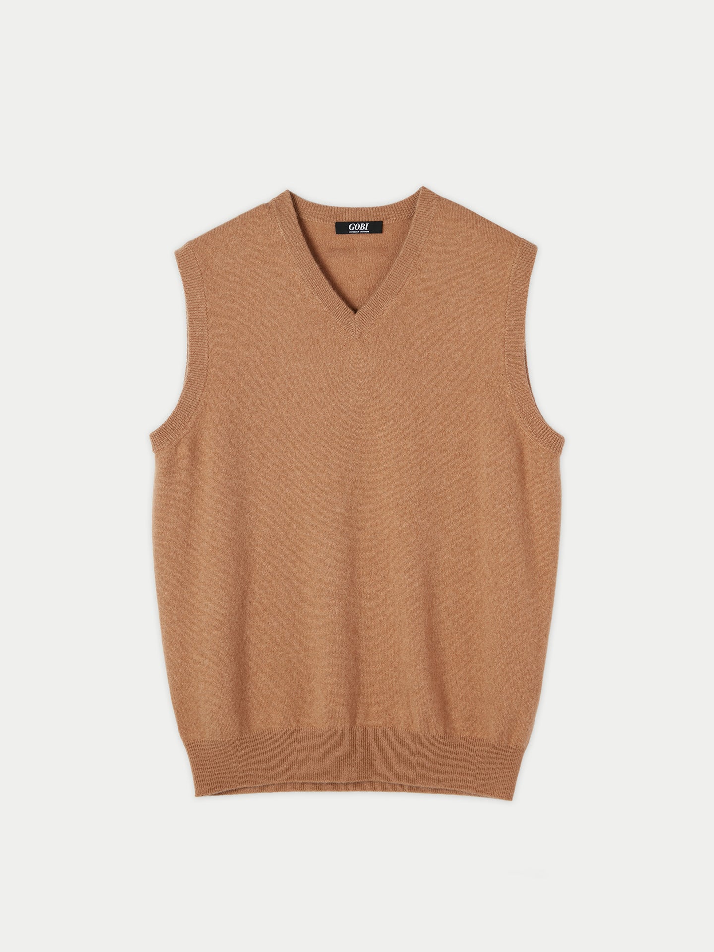 Gilet en cachemire pour homme couleur Marron - Gobi Cashmere