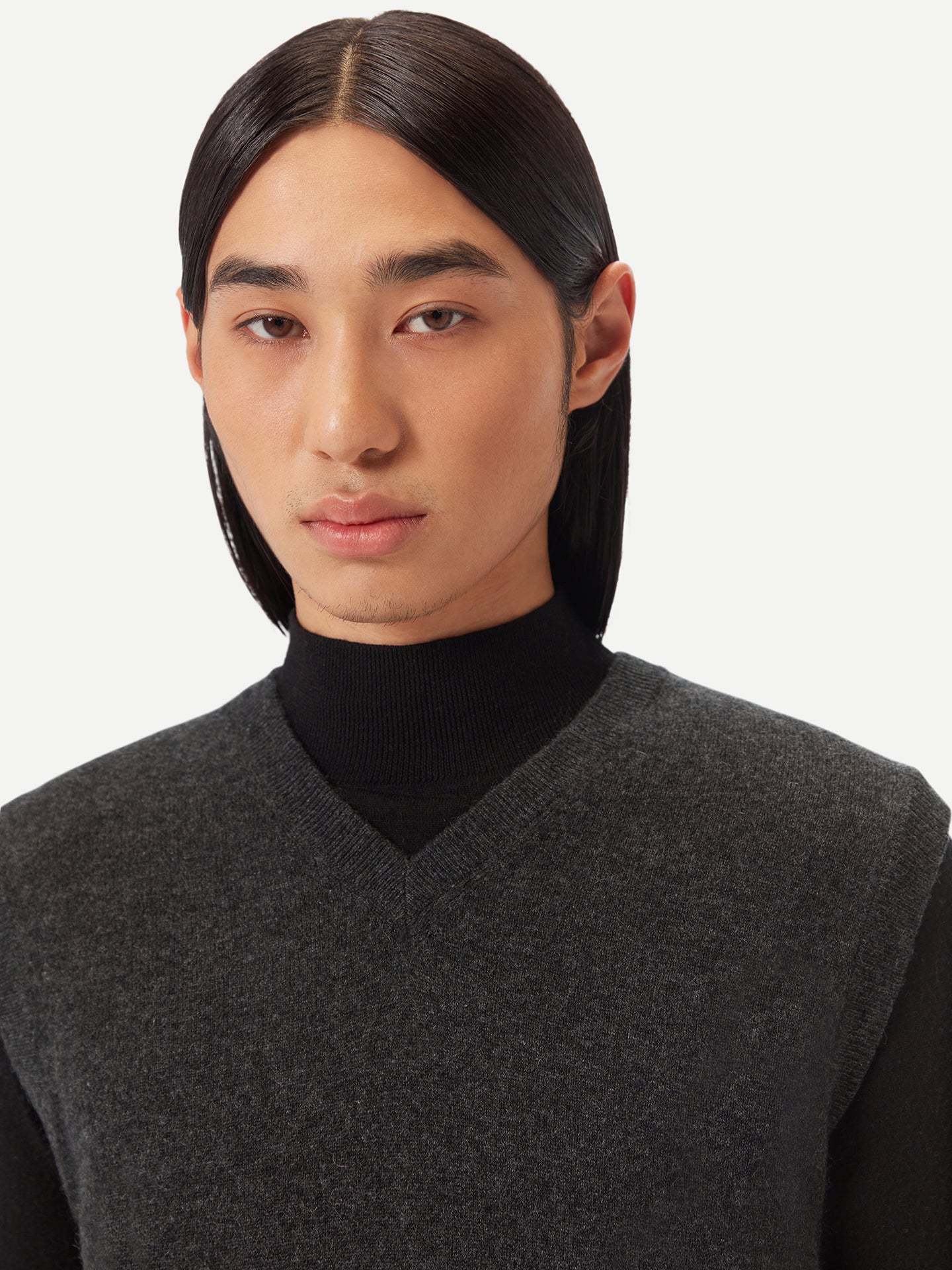 Gilet en cachemire pour homme couleur Gris - Gobi Cashmere