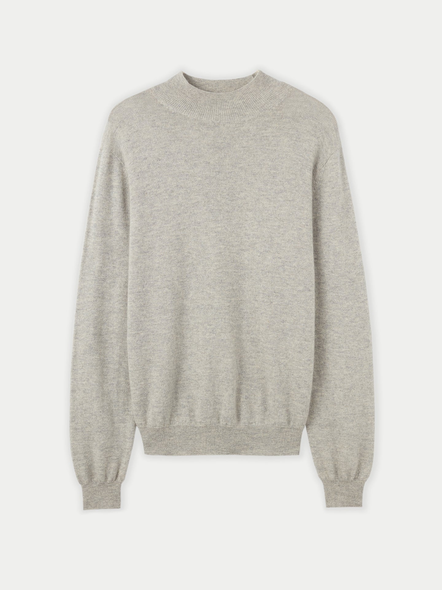 Col haut homme en cachemire gris - Gobi Cashmere