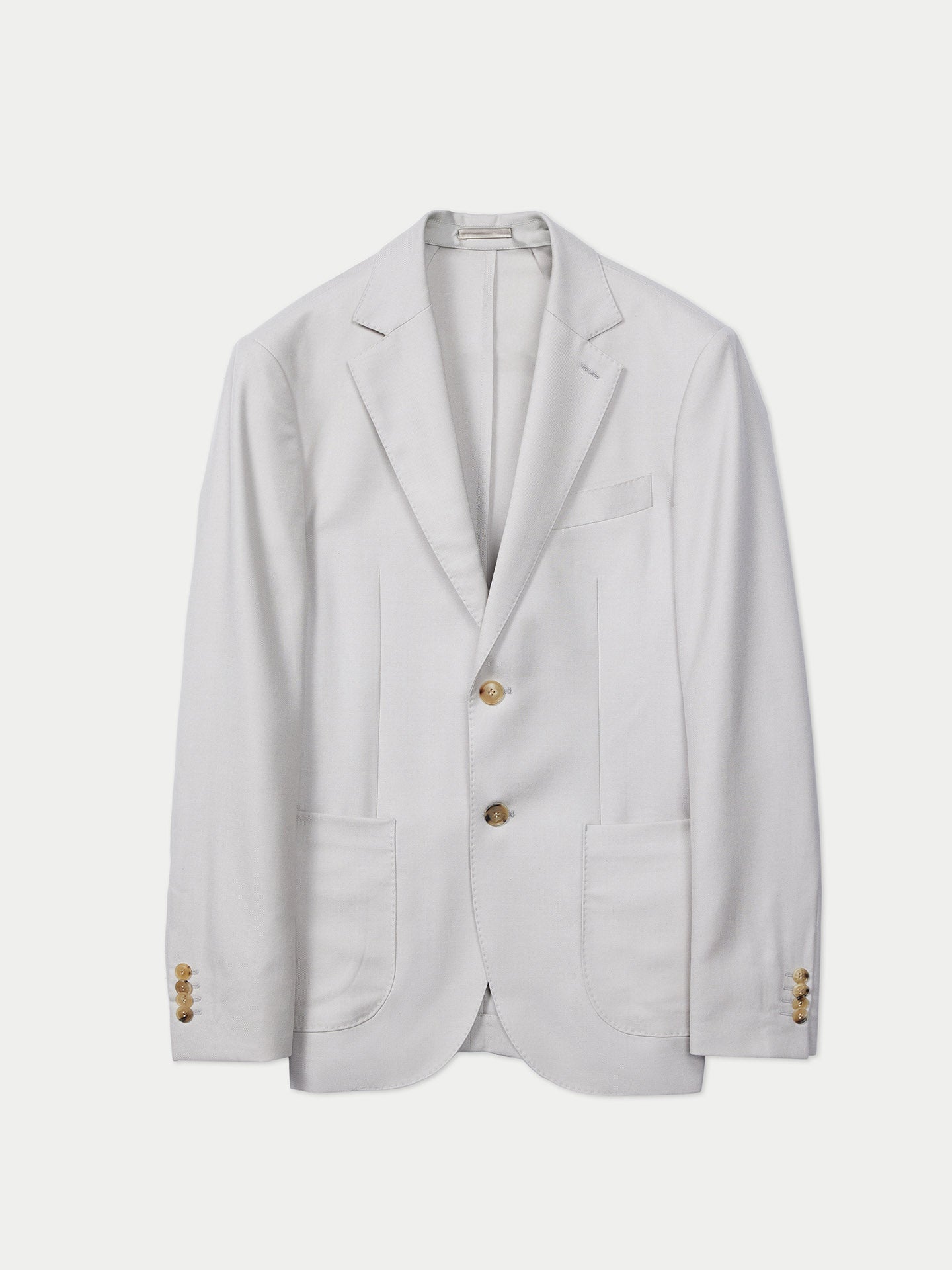 Blazer en cachemire à boutonnage simple pour homme
