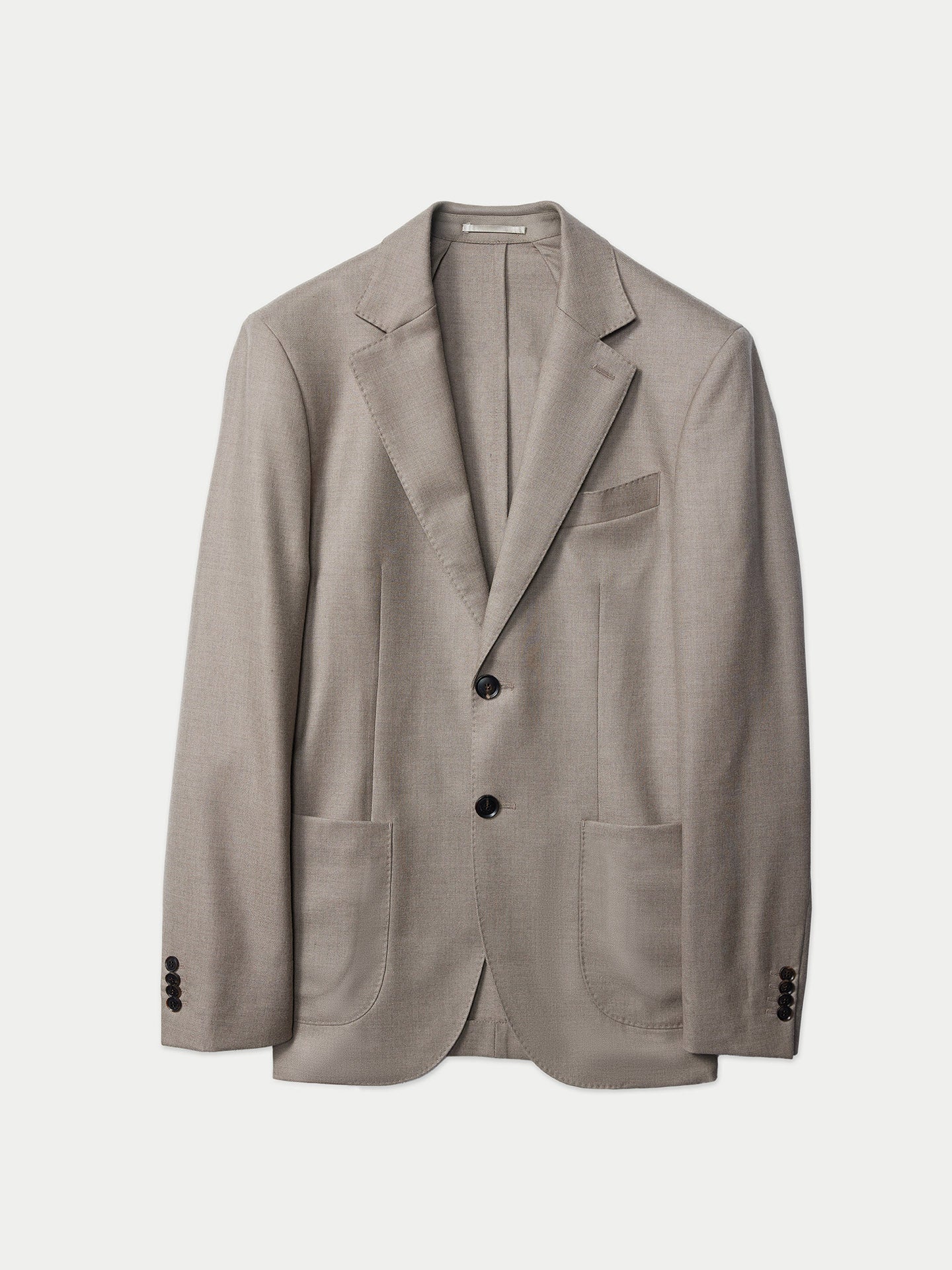 Blazer en cachemire à boutonnage simple pour homme Couleur Organique