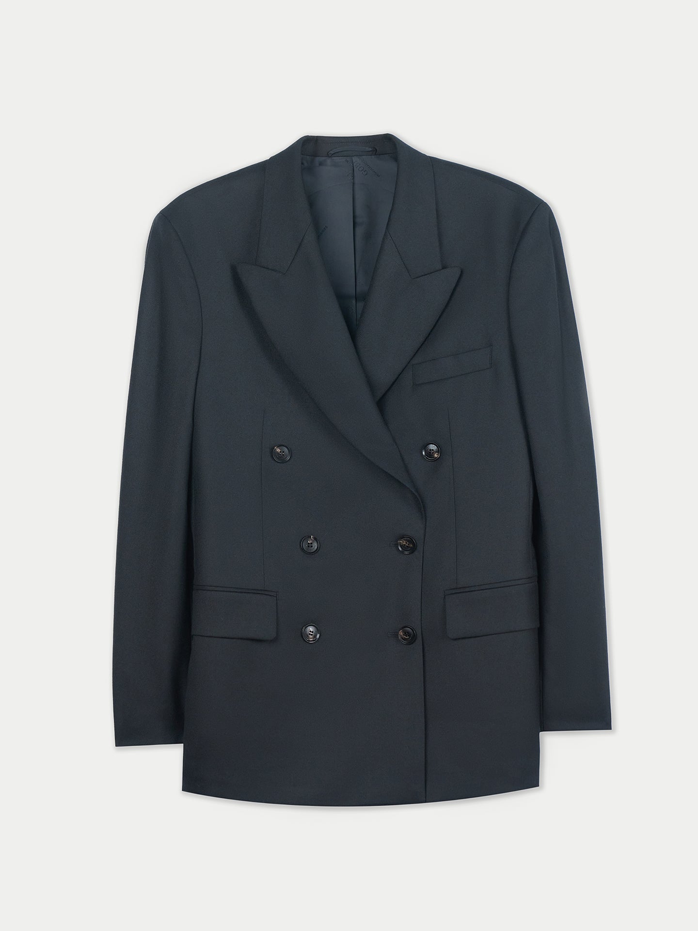Blazer Double-Breasted en Cachemire