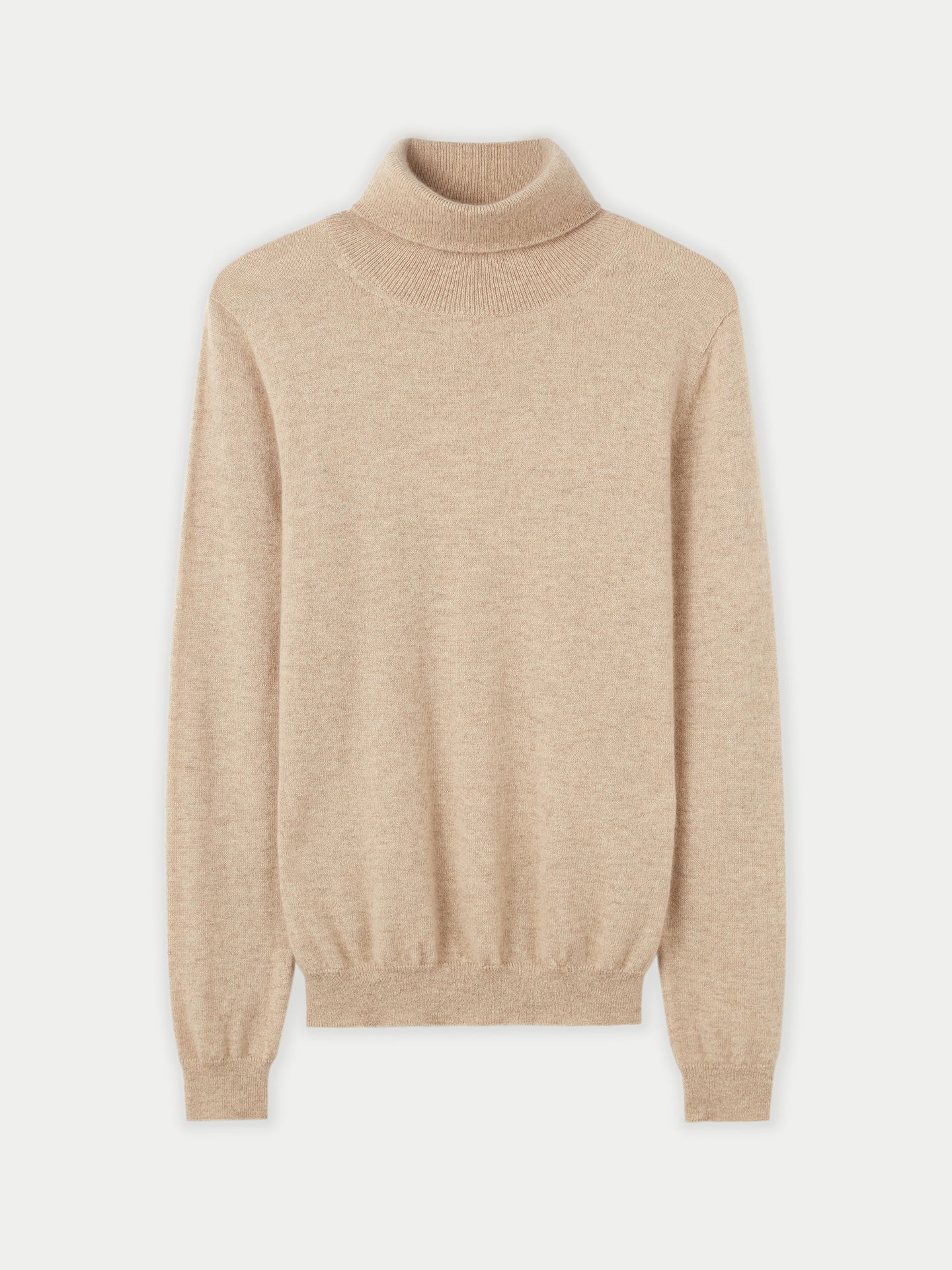 Col roulé femme en cachemire Taupe - Gobi Cashmere