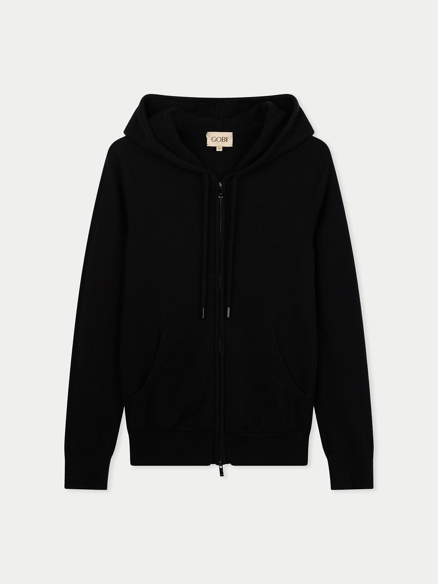 Sweat à capuche zippé femme avec poche Smiley