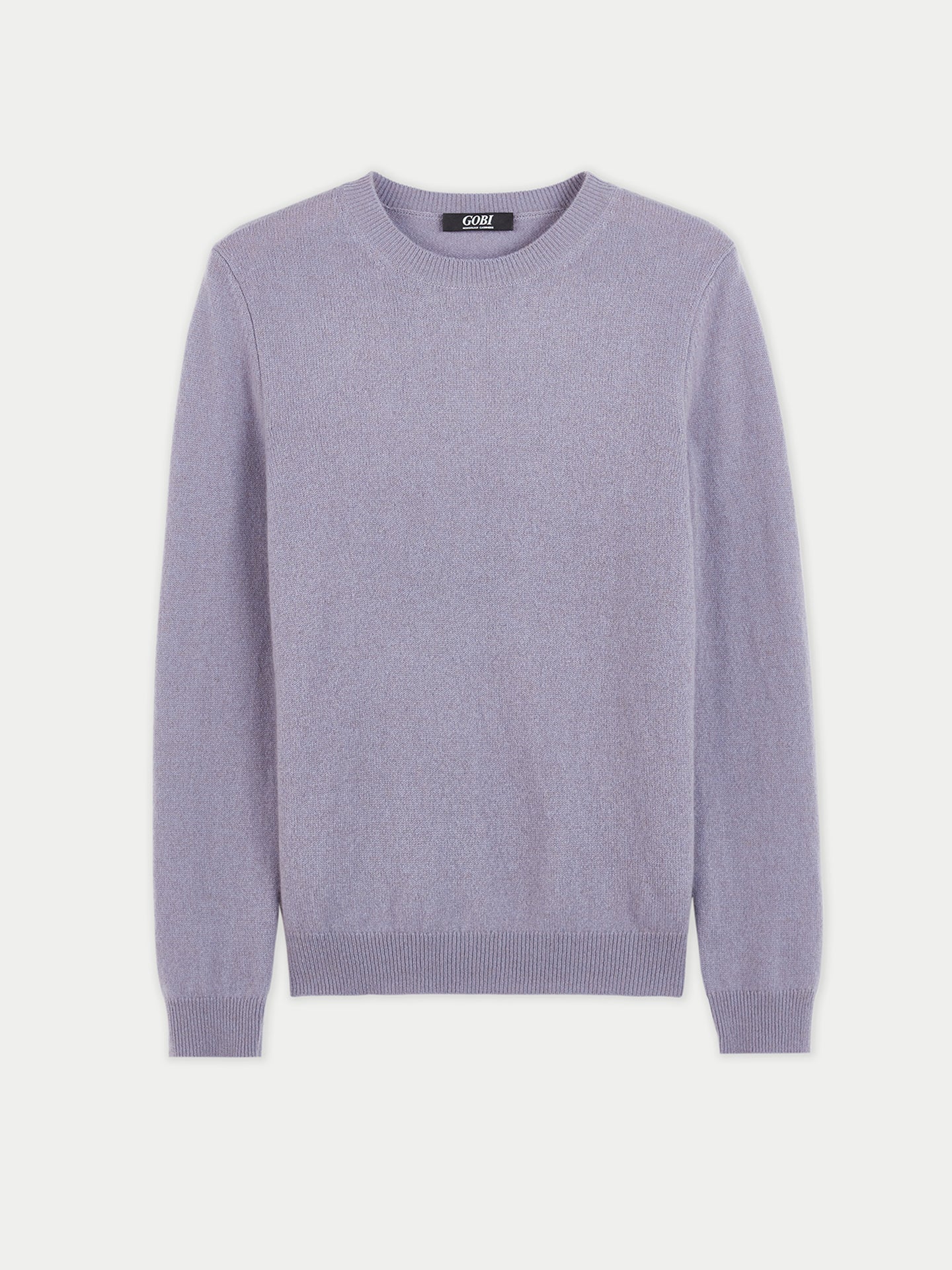 Cachemire léger pour femme Poids Basique Col Rond Rose - Gobi Cashmere