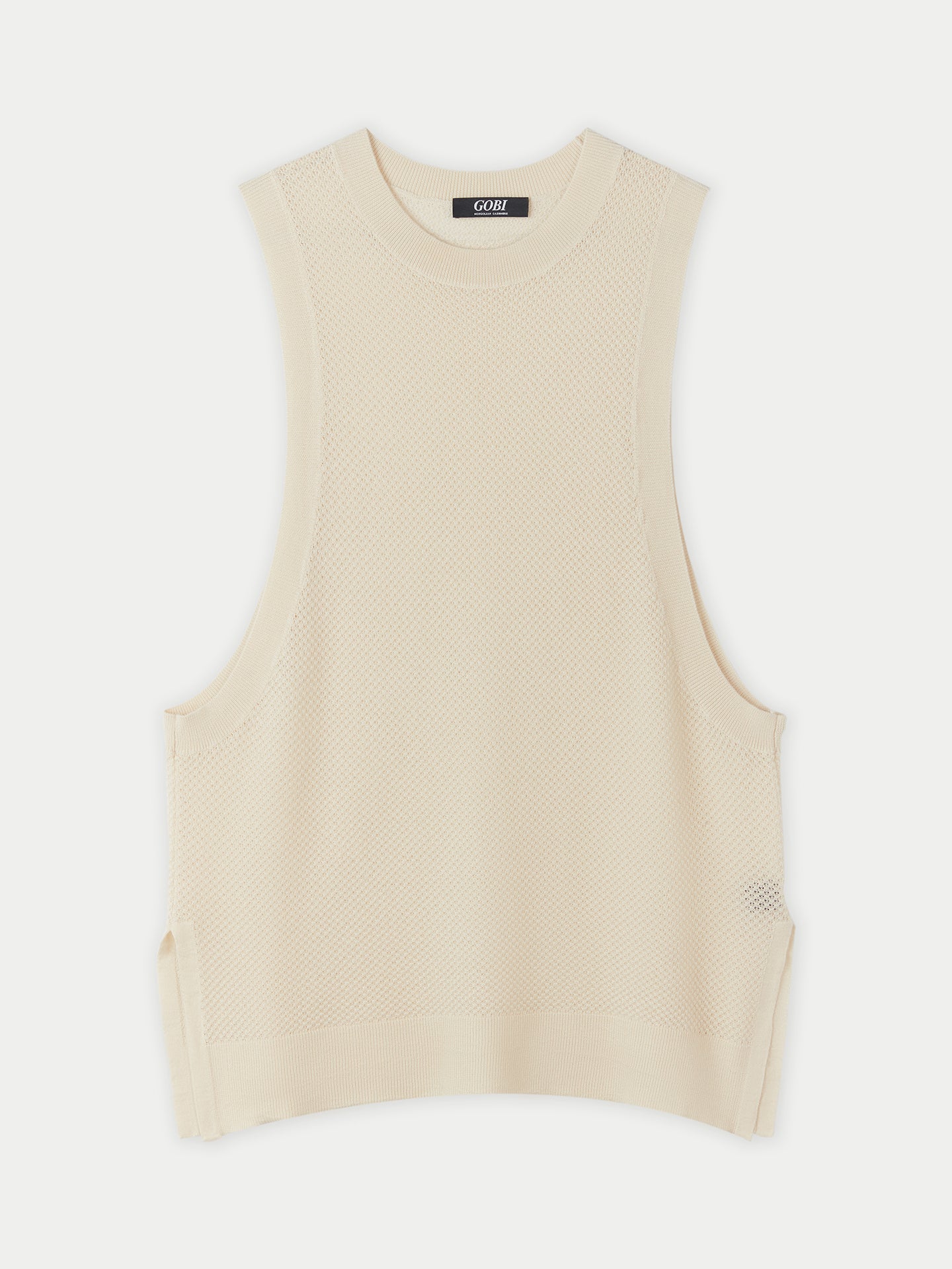 Haut sans manches blanc - Gobi Cashmere