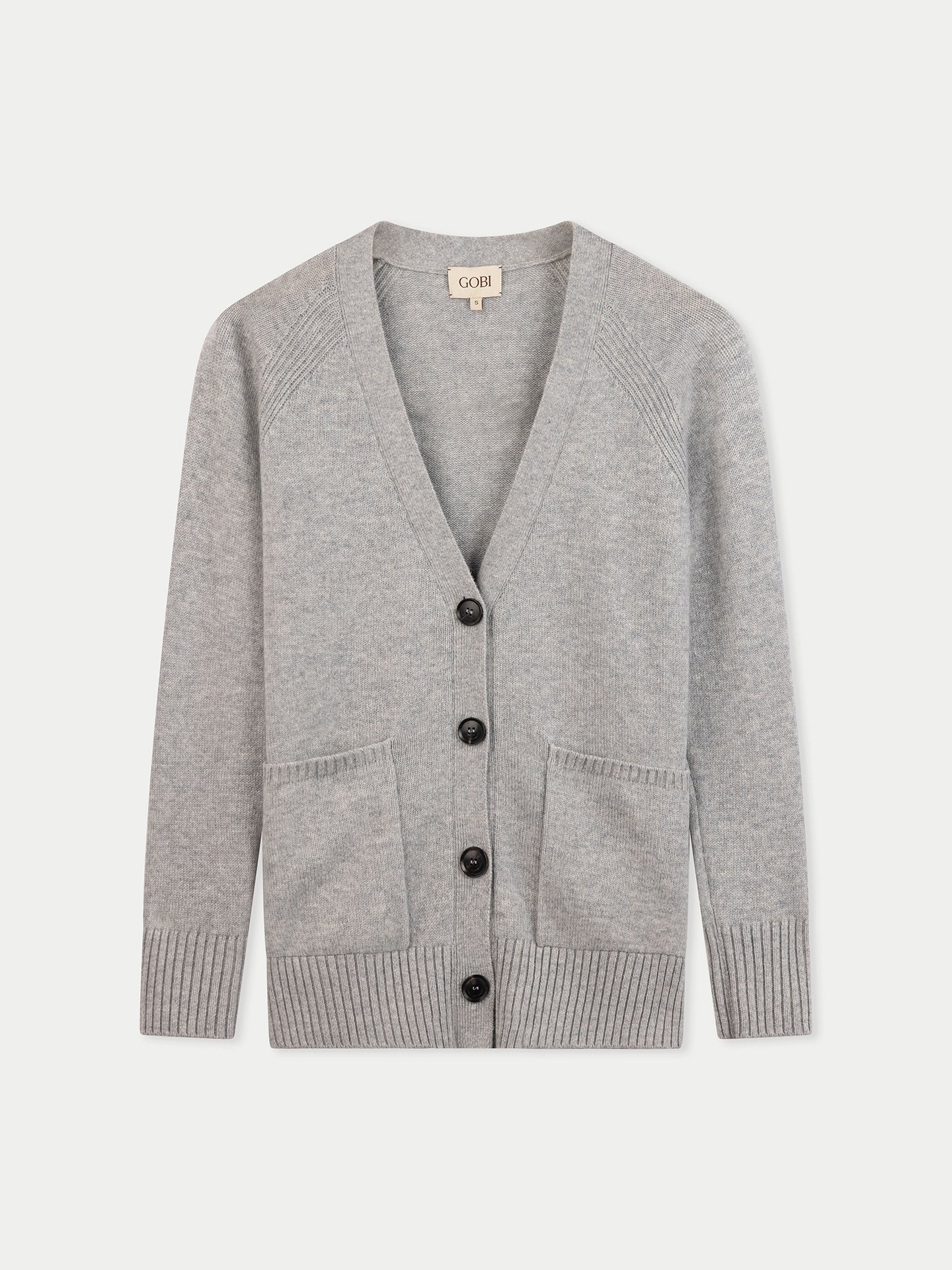 Cardigan en cachemire à la coupe décontractée