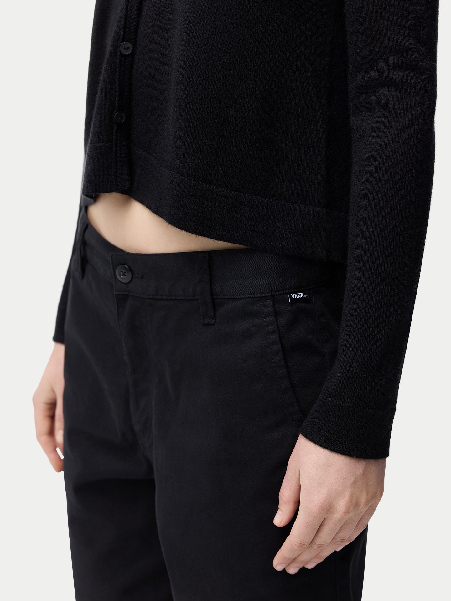 Cardigan en soie et cachemire de qualité couleur noir | GOBI Cashmere