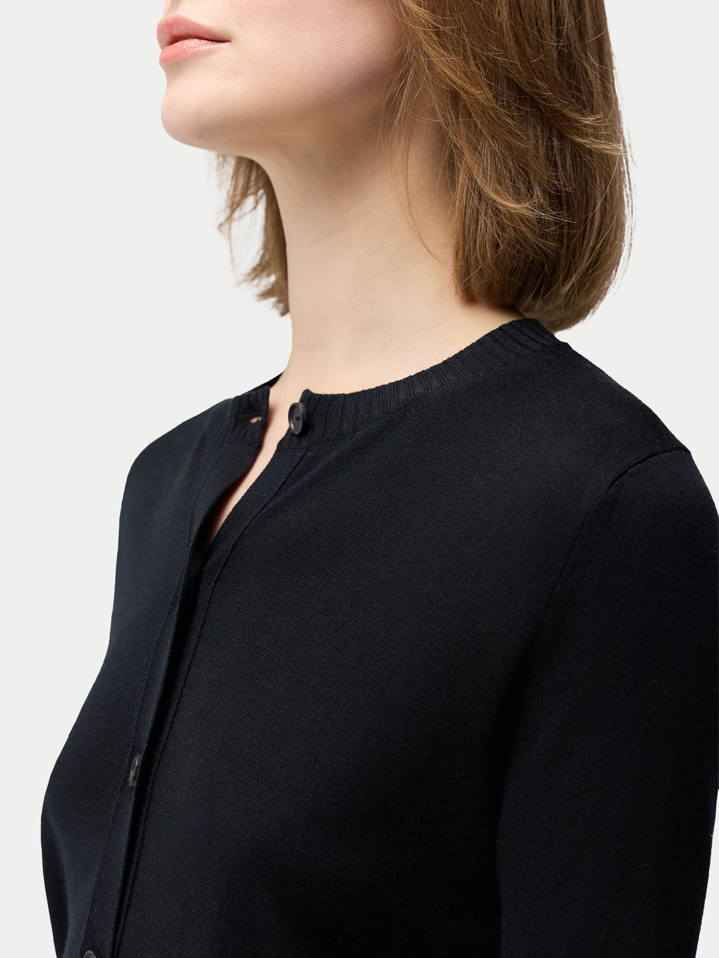 Robe en soie asymétrique en cachemire