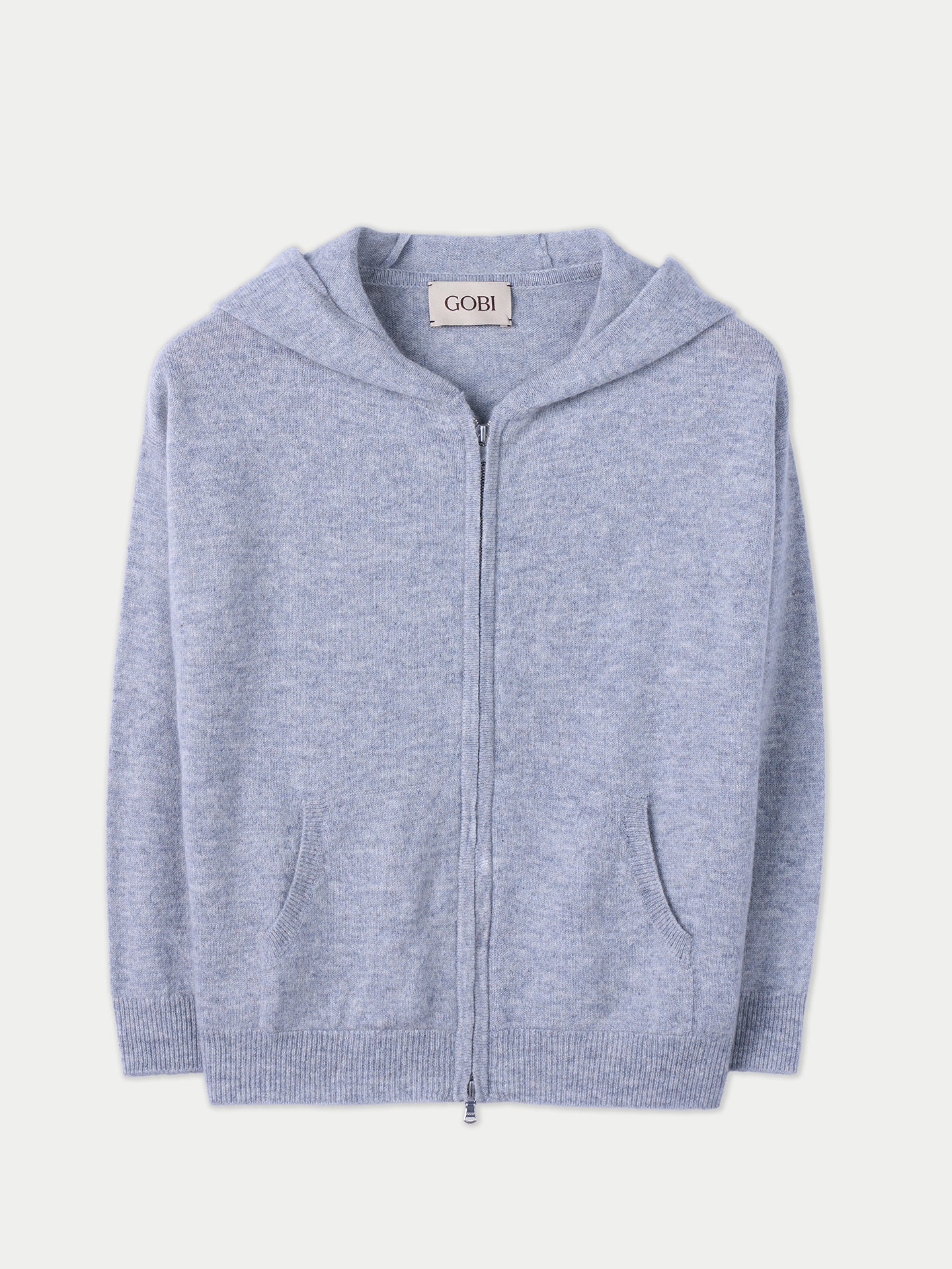 Sweat à capuche zippé unisexe