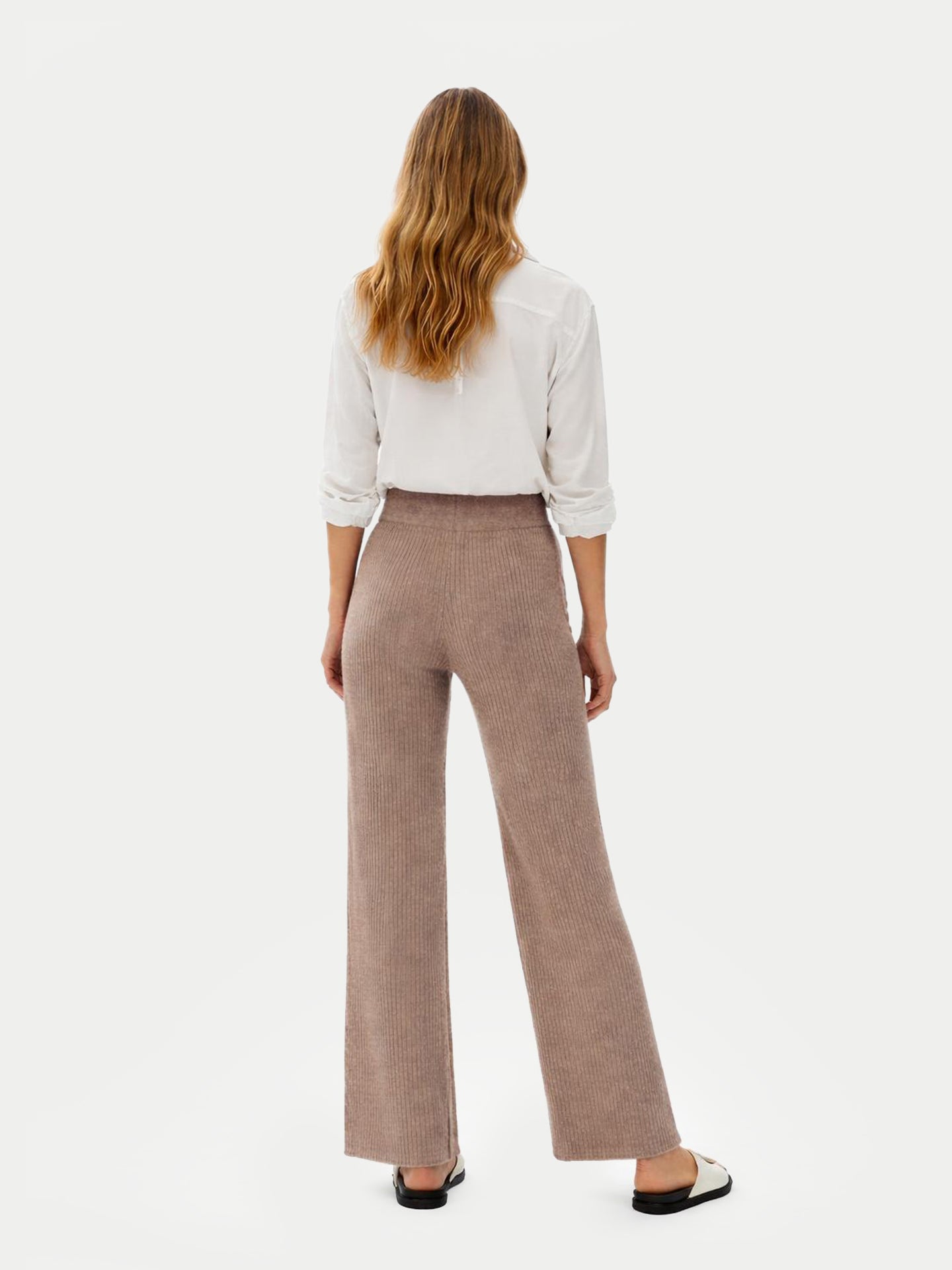 Pantalon en cachemire Couleur Organique