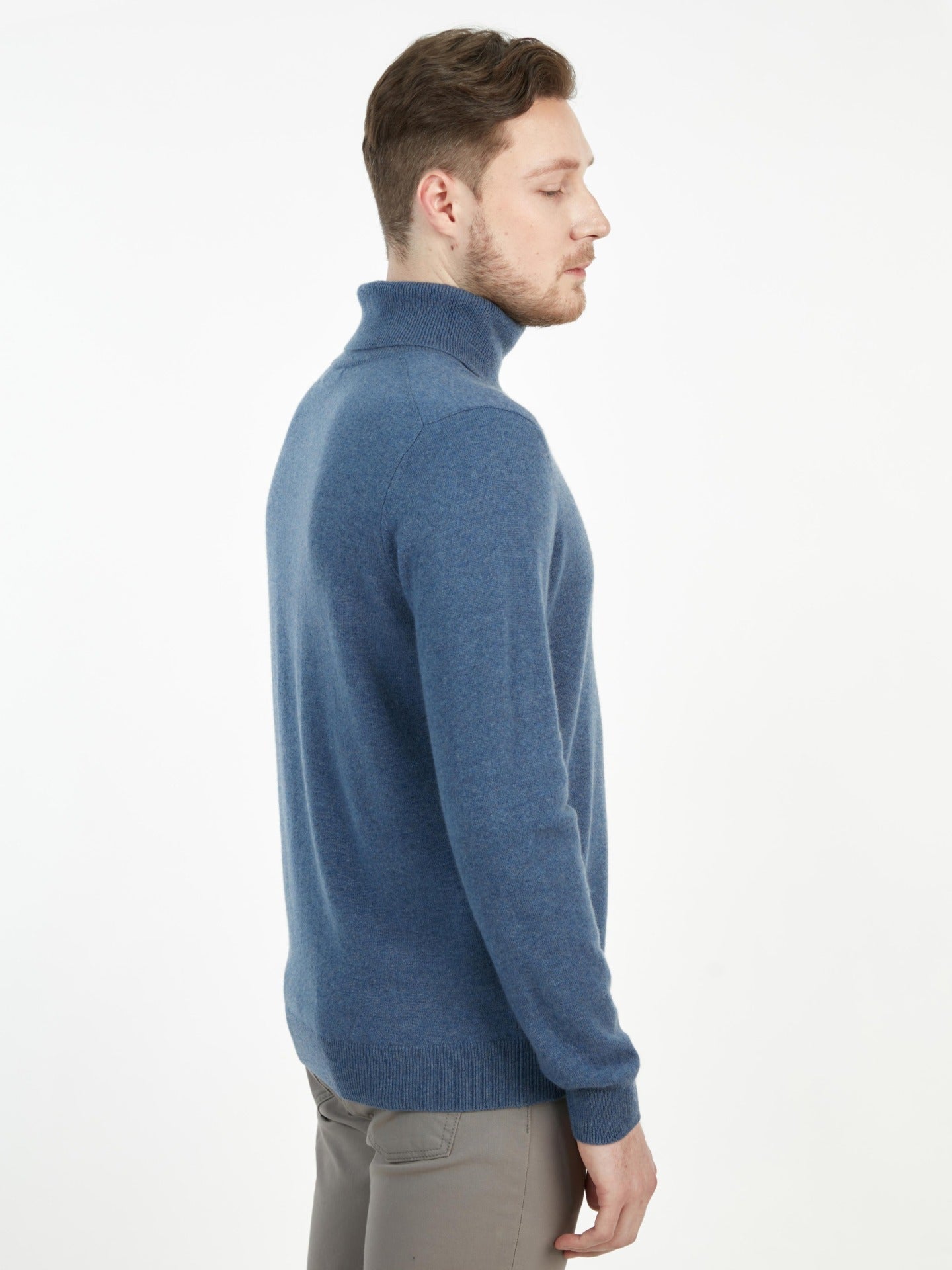 Col roulé homme en cachemire pour hommes - Gobi Cashmere