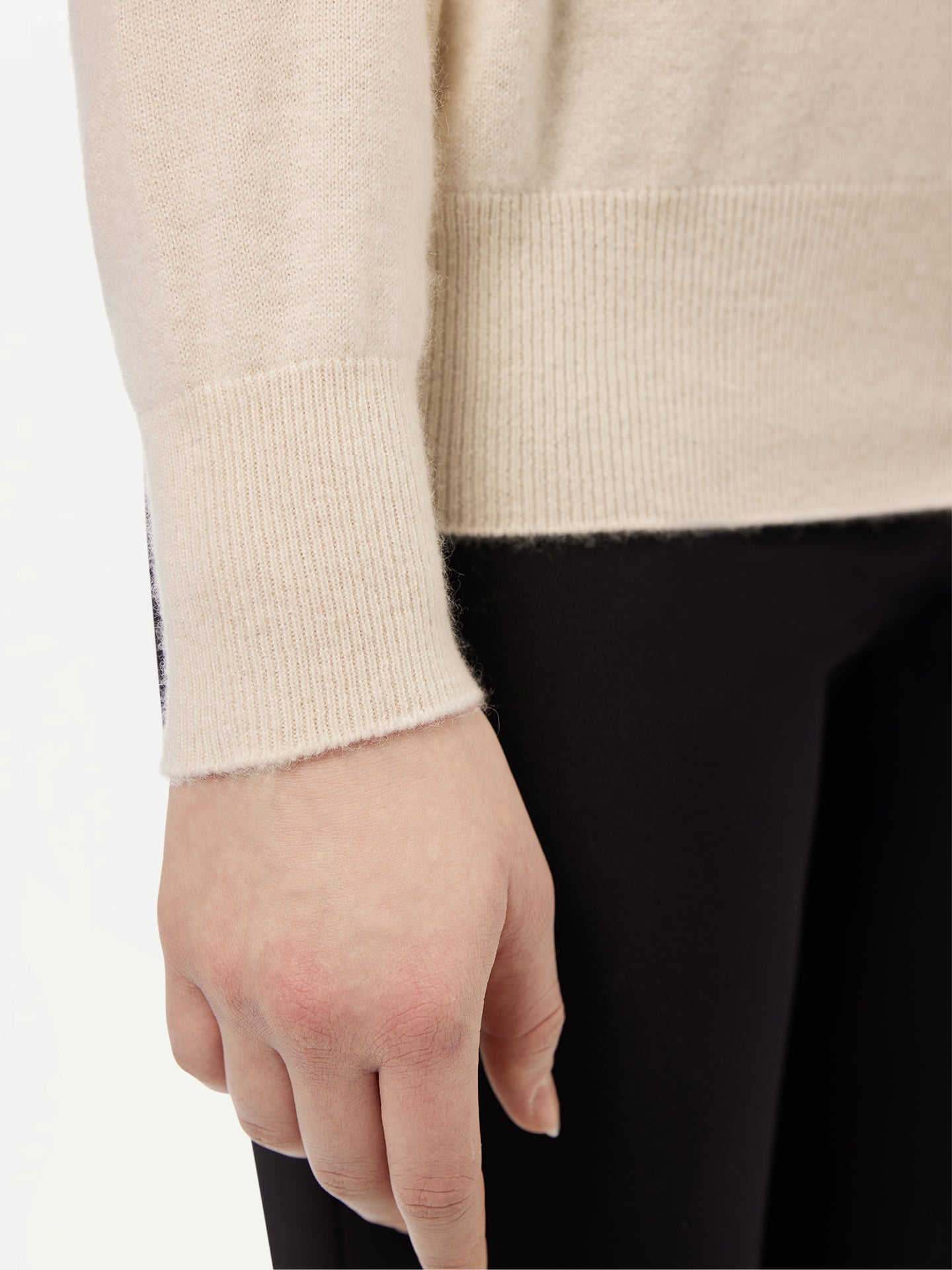 Cardigan boutonné en cachemire 3D Blanc - Gobi Cashmere
