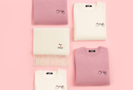 Mois National de la Sensibilisation au Cancer du Sein GOBI Cashmere
