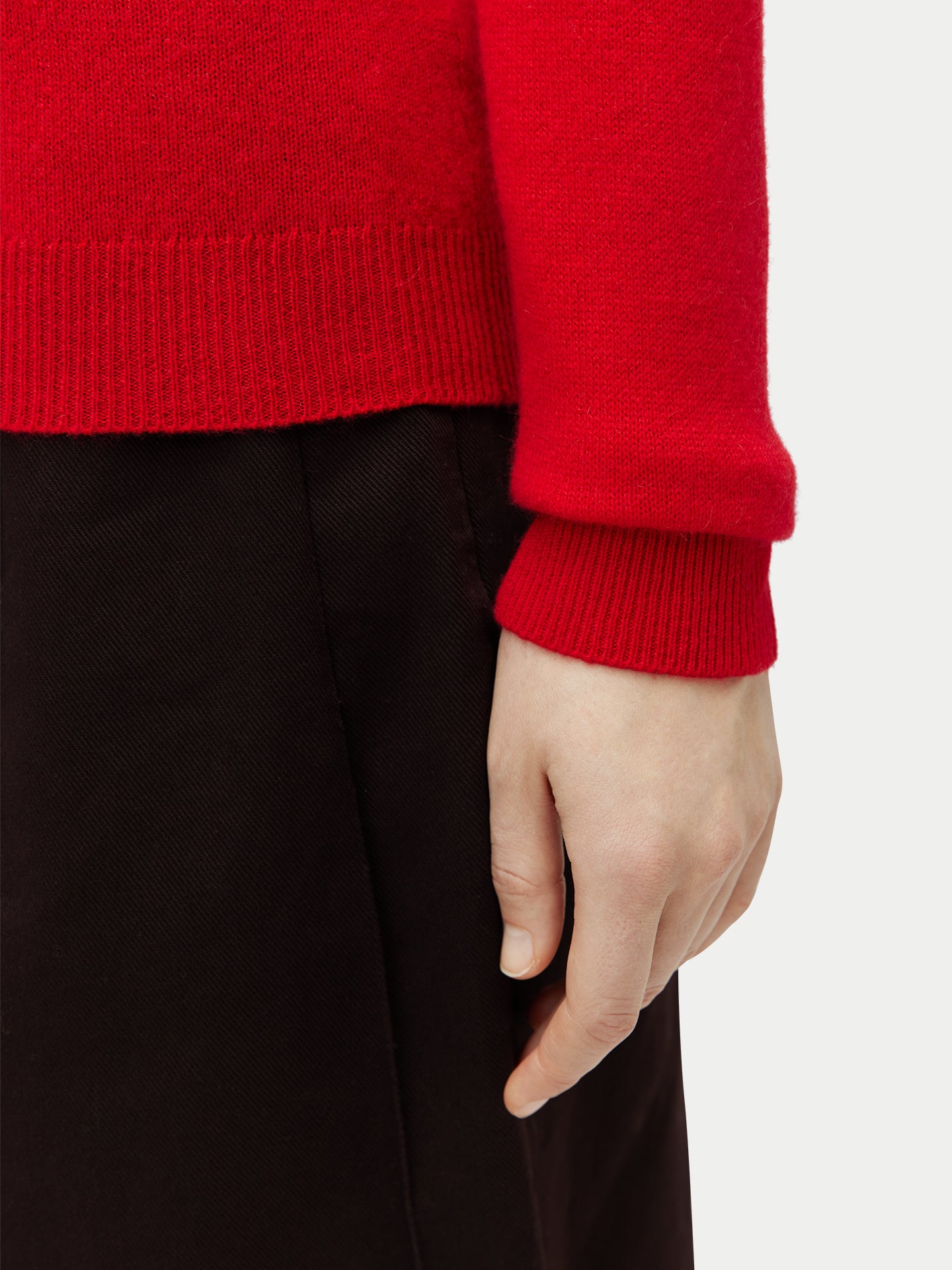 Ensemble pull et bonnet en cachemire