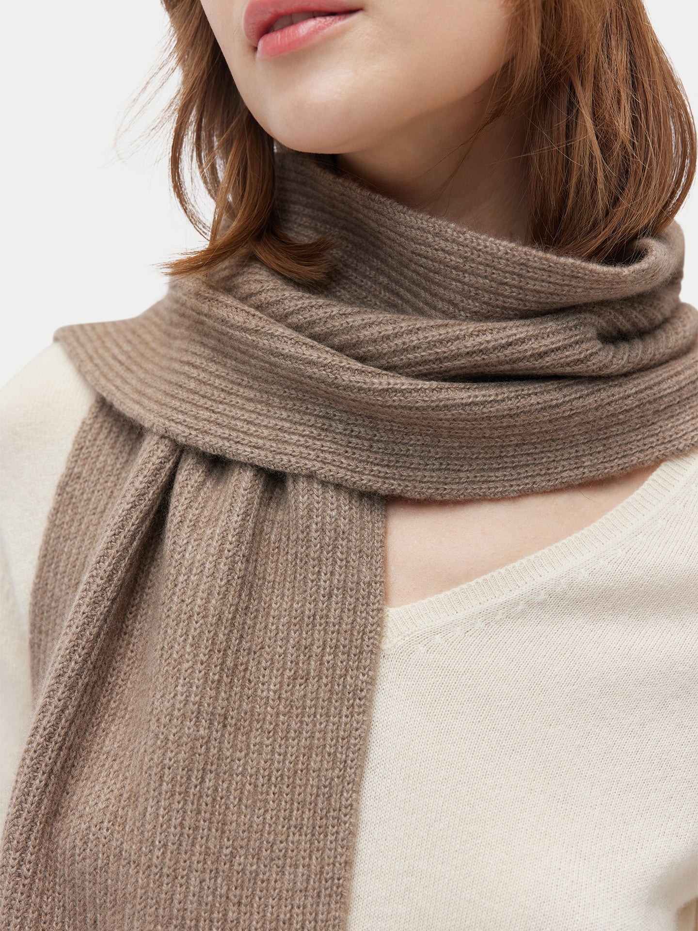 Écharpe en tricot de pêcheur
