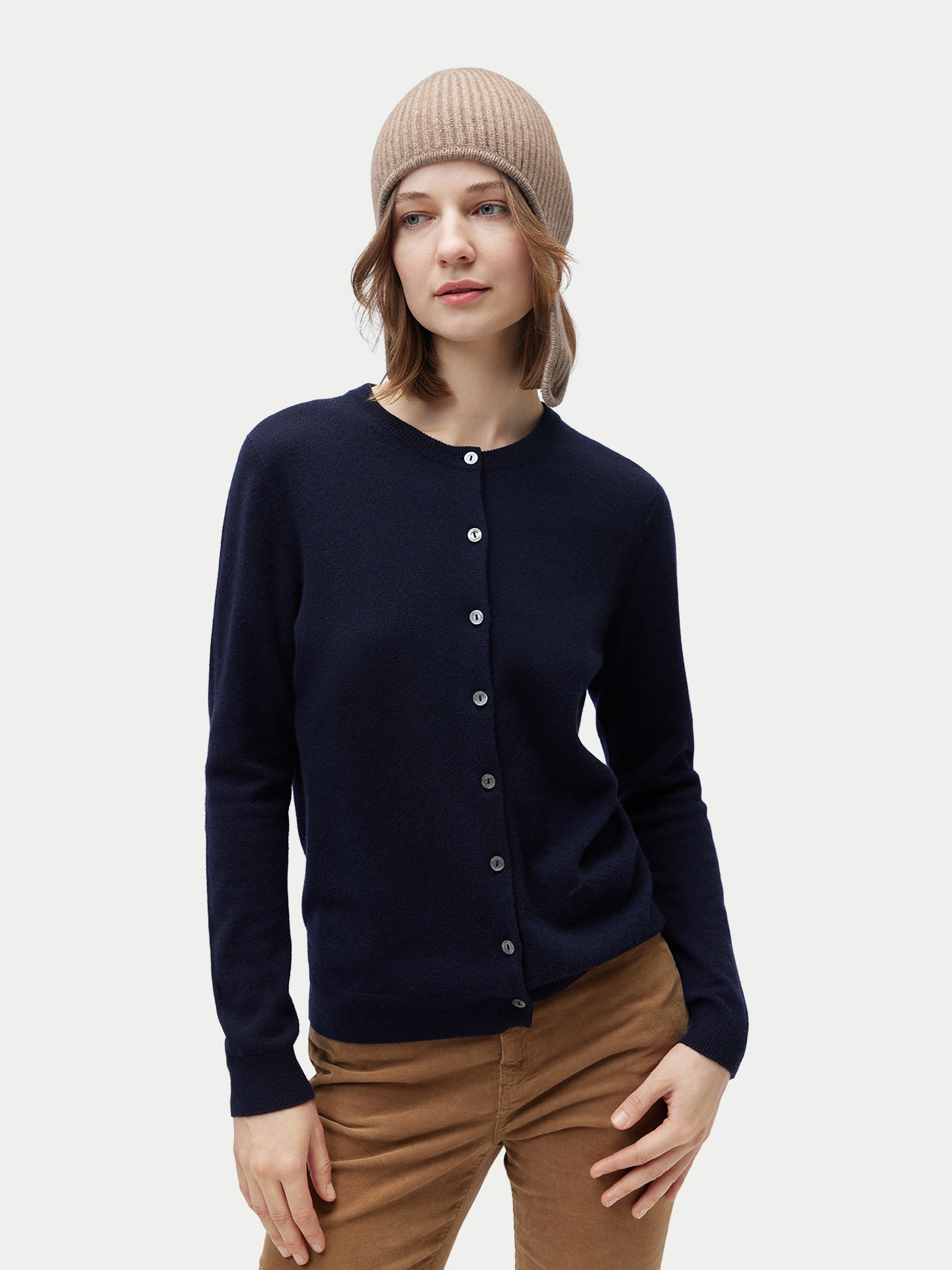 Bonnet aviateur en tricot