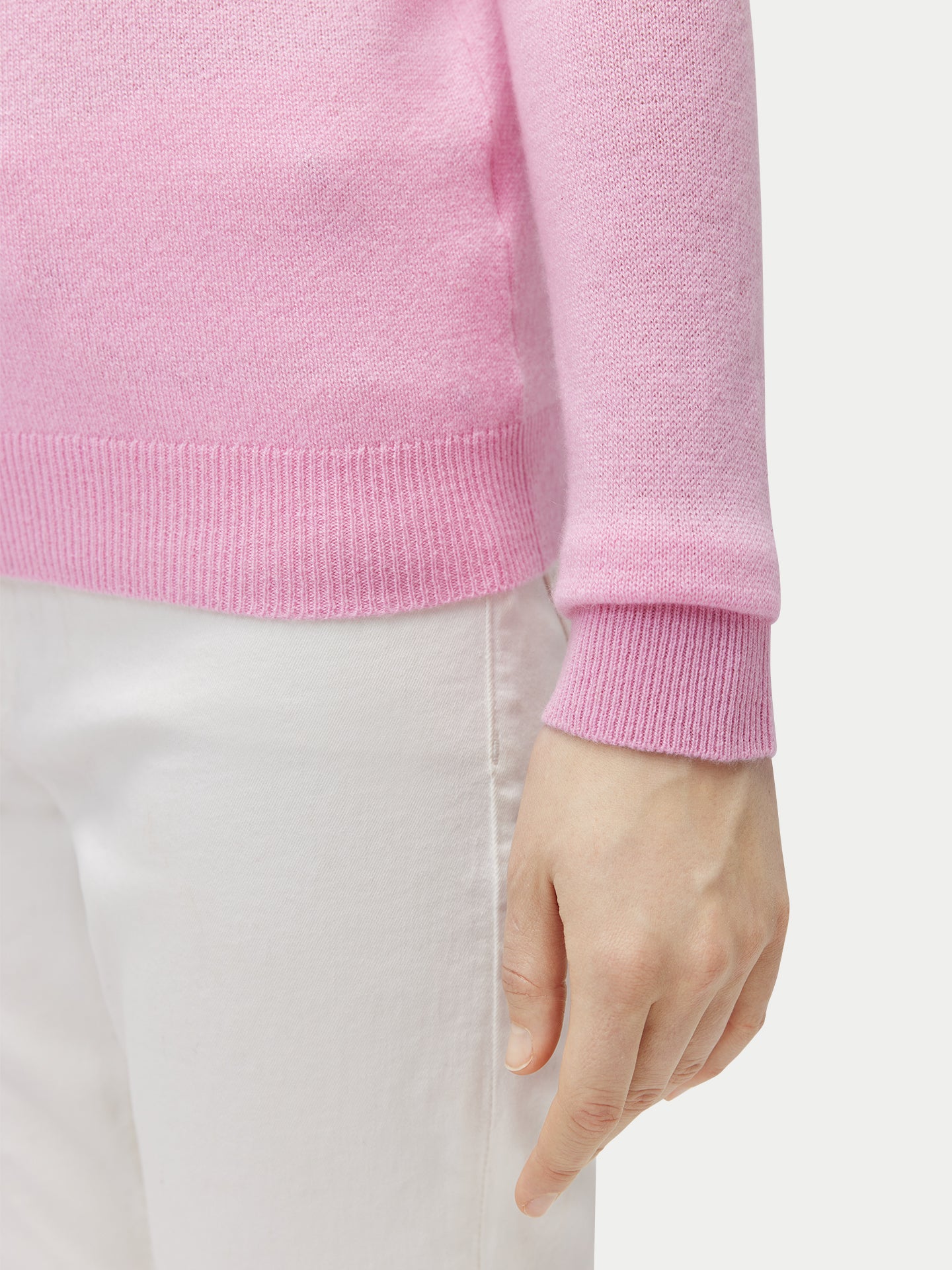 Ensemble pull et bonnet en cachemire