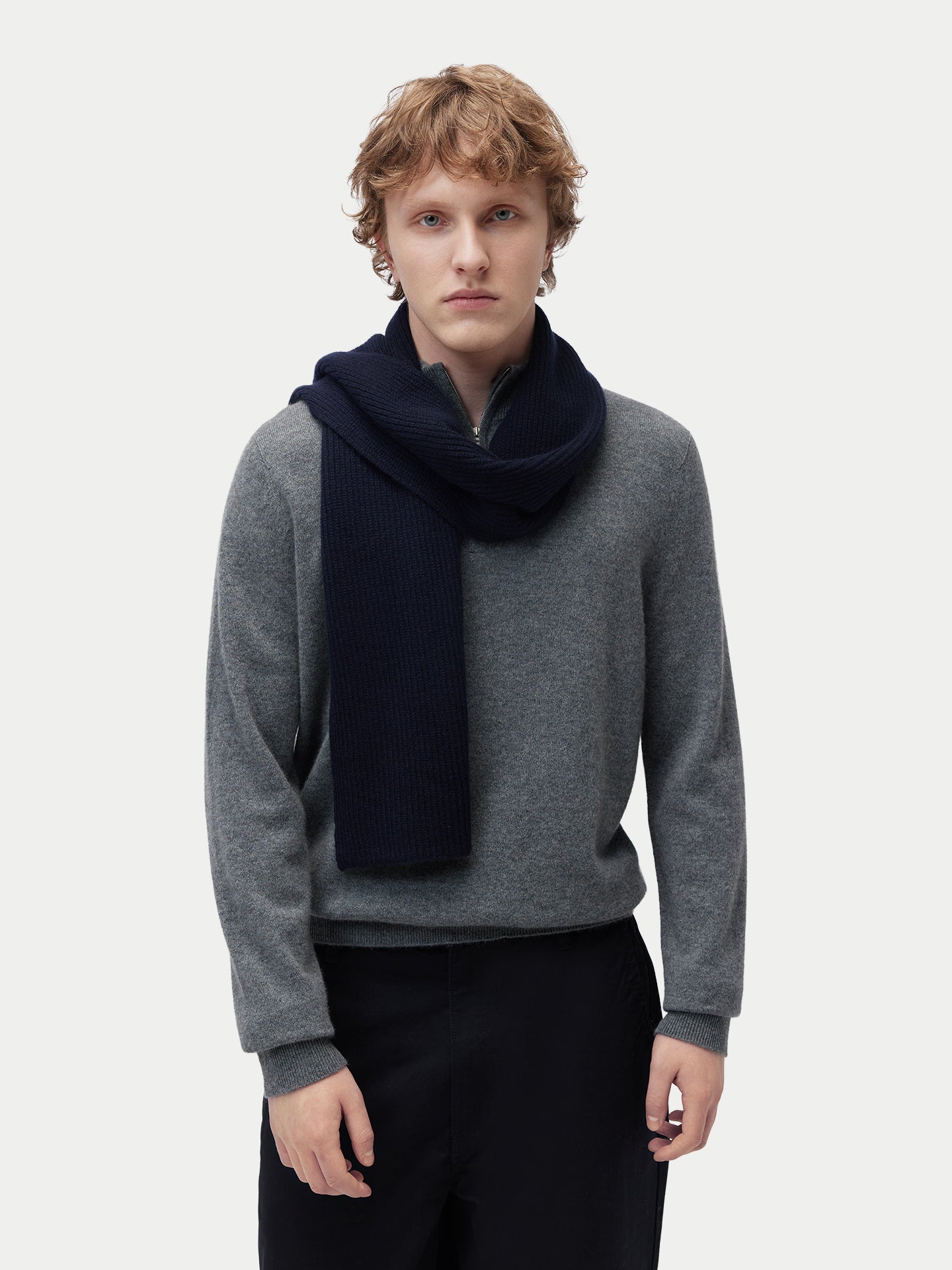 Écharpe en tricot de pêcheur