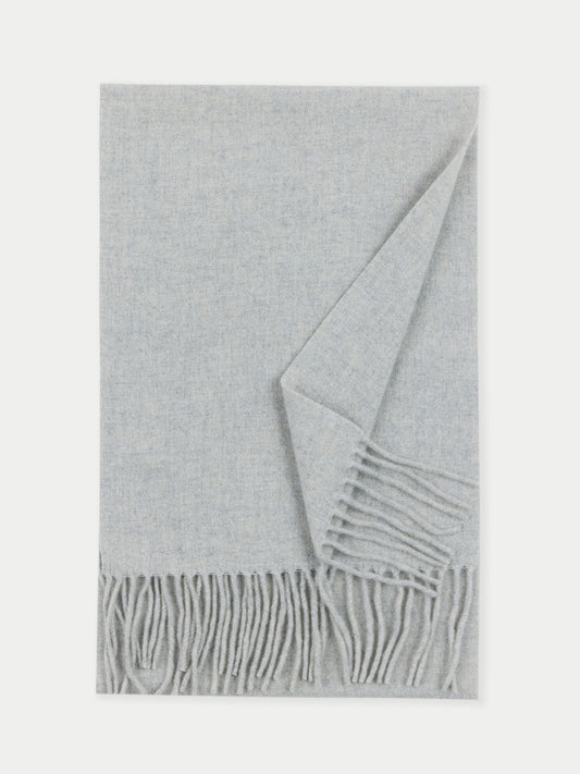 Écharpe avec franges en cachemire pour unisex