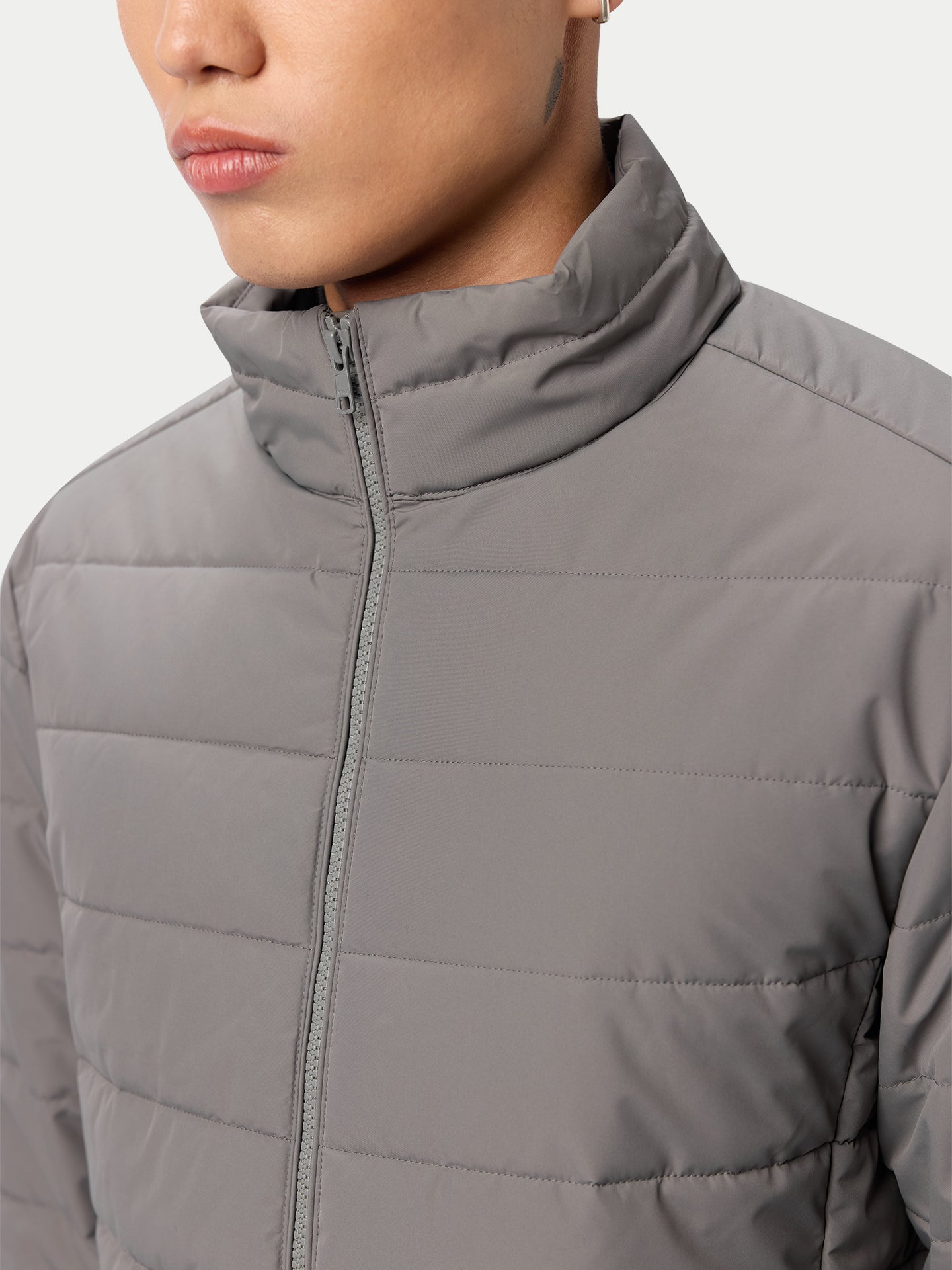Veste d’hiver CashmereTECH homme couleur gris | GOBI Cashmere