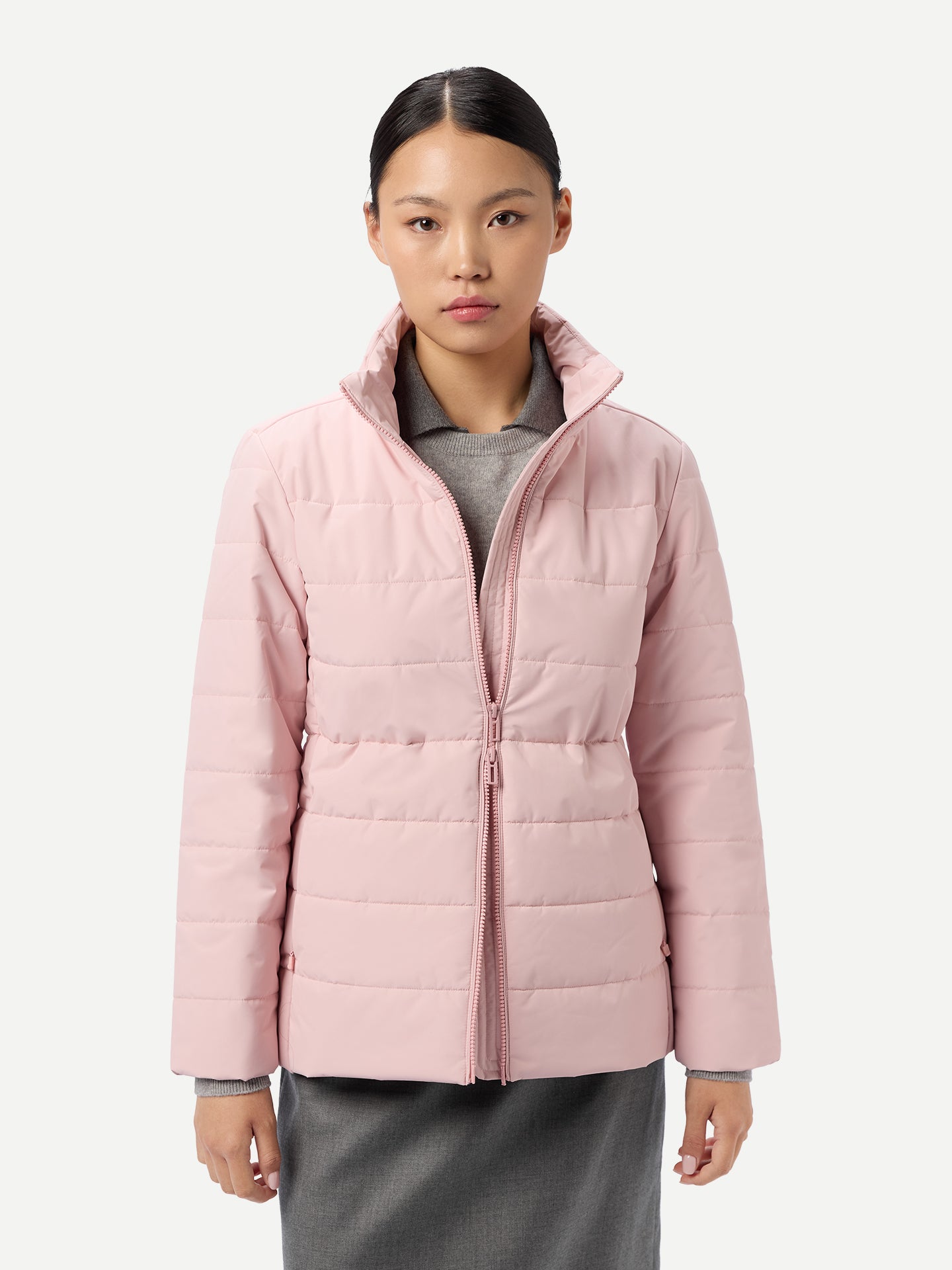 Veste d’hiver CashmereTECH femme couleur rose | GOBI Cashmere