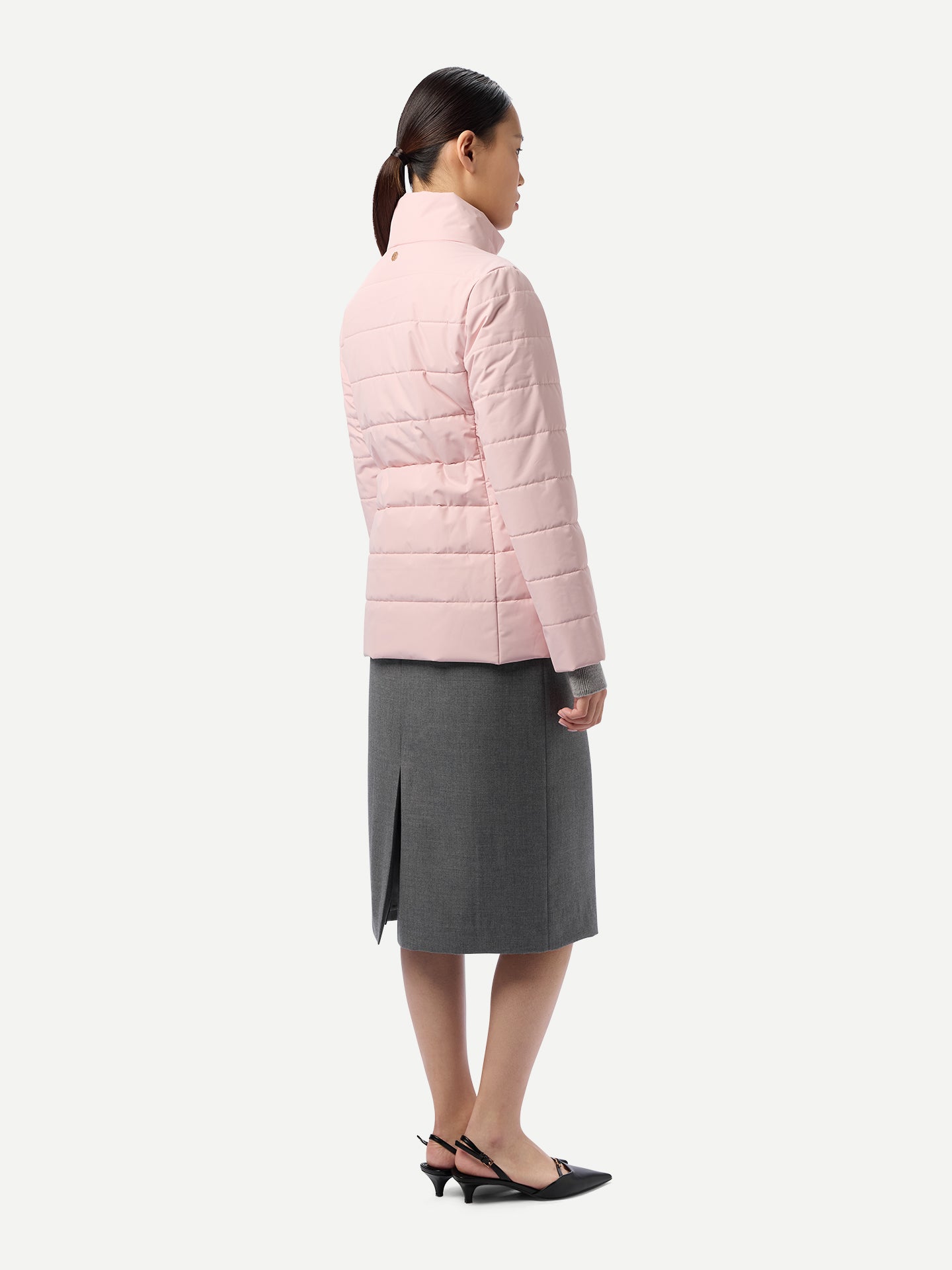 Veste d’hiver CashmereTECH femme couleur rose | GOBI Cashmere