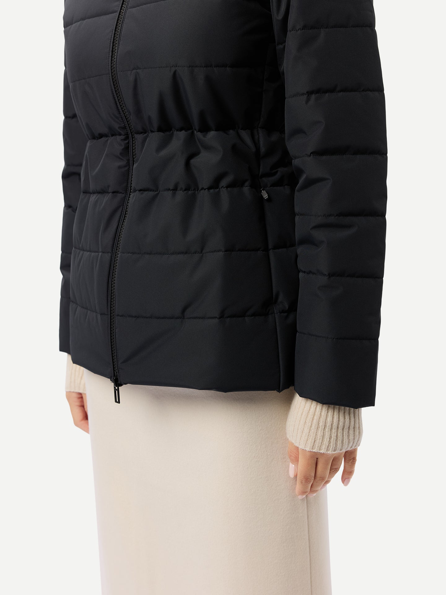 Veste d’hiver CashmereTECH femme couleur noir | GOBI Cashmere