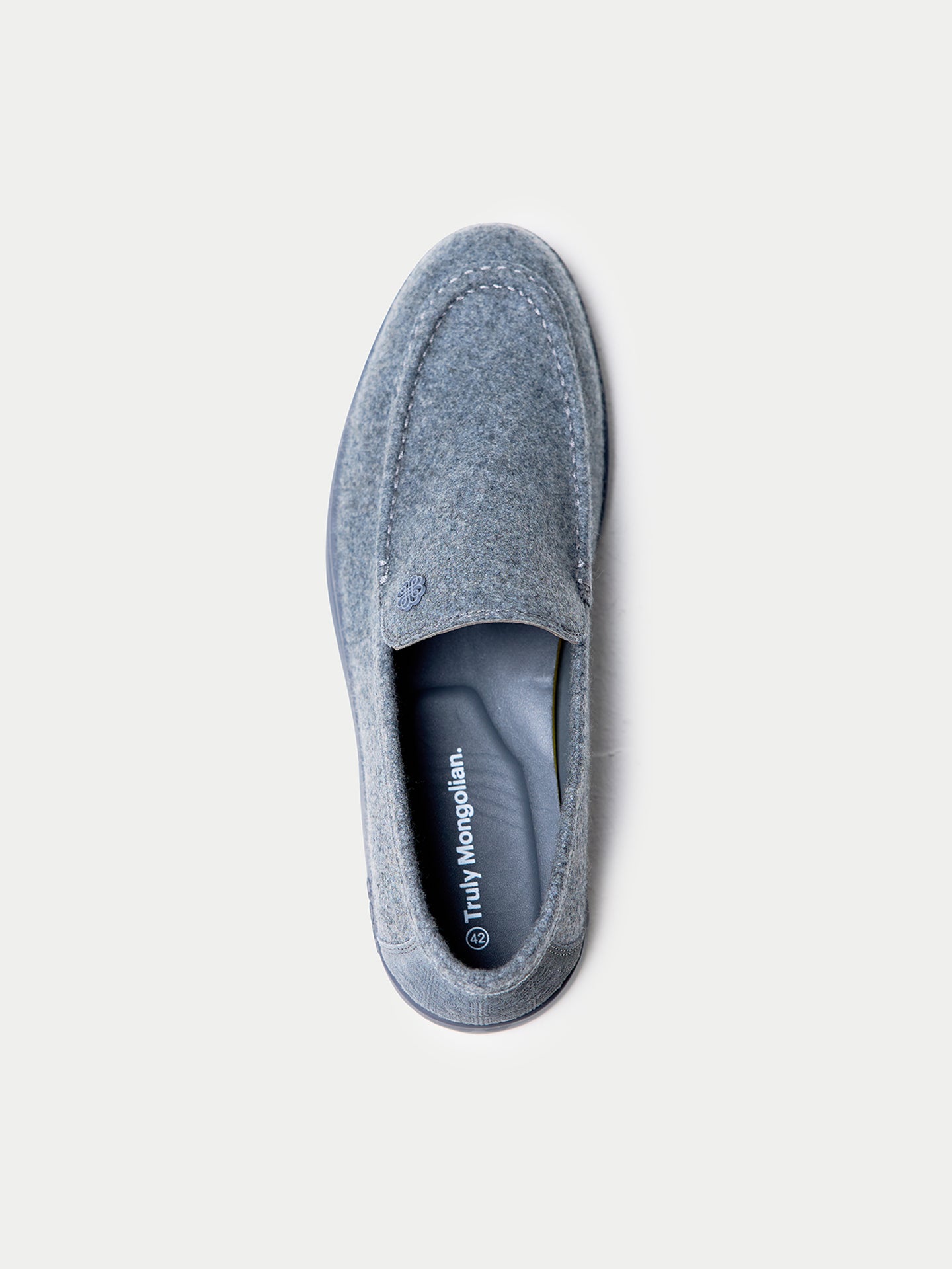 Chaussures d’Intérieur en Cachemire pour Homme couleur gris | GOBI Cashmere