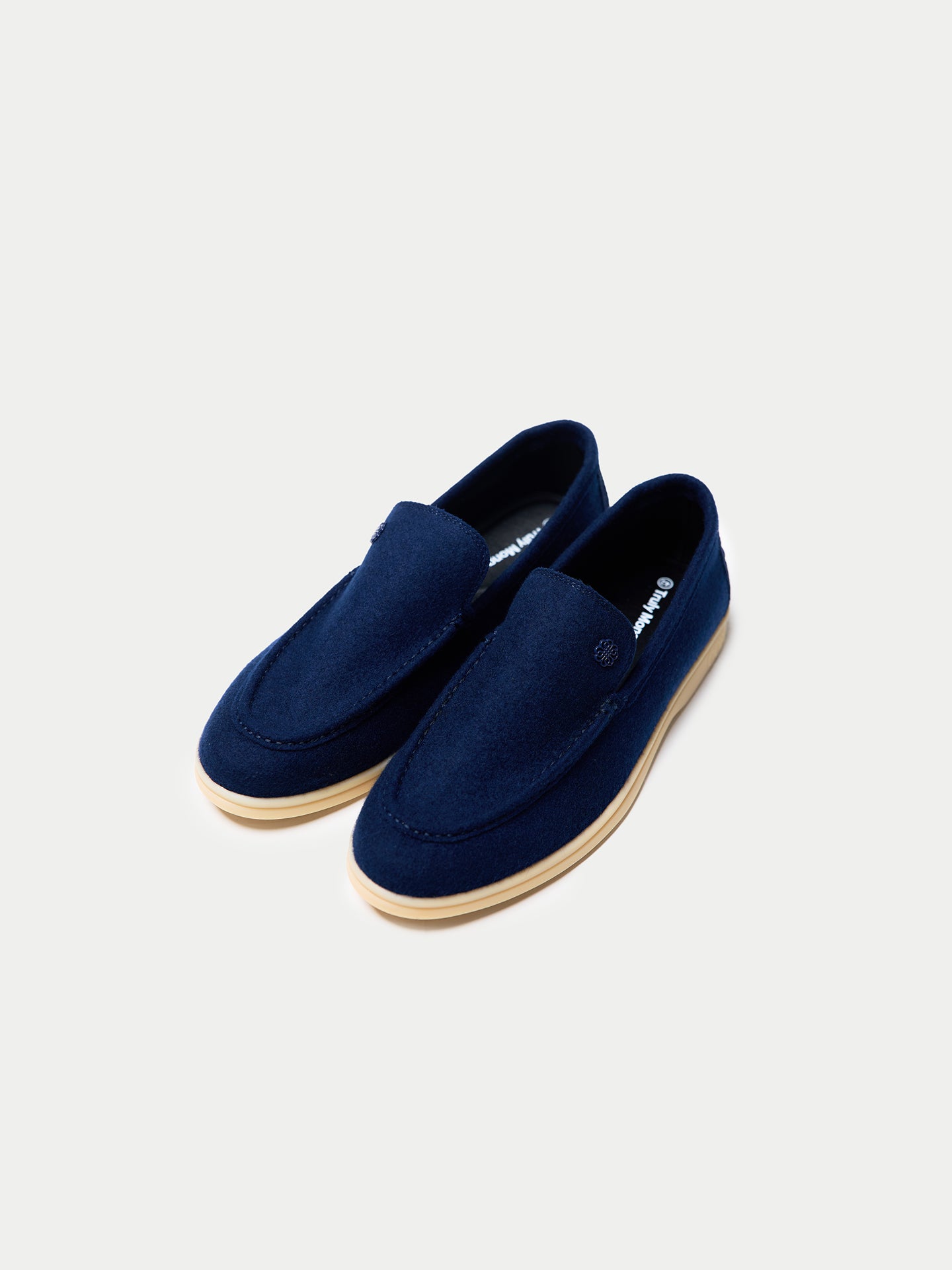 Chaussures d’Intérieur en Cachemire pour Homme couleur navy | GOBI Cashmere