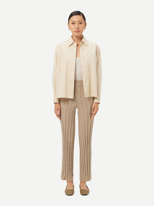 Pantalon en cachemire Taupe - Gobi Cashmere