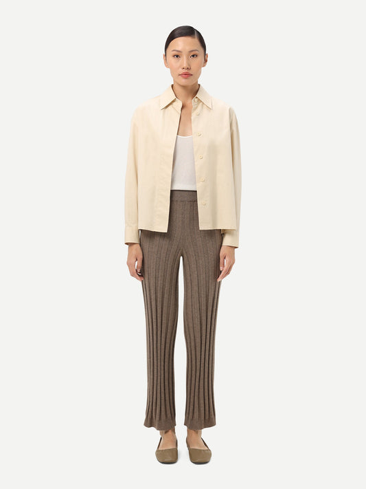 Pantalon en cachemire Taupe - Gobi Cashmere