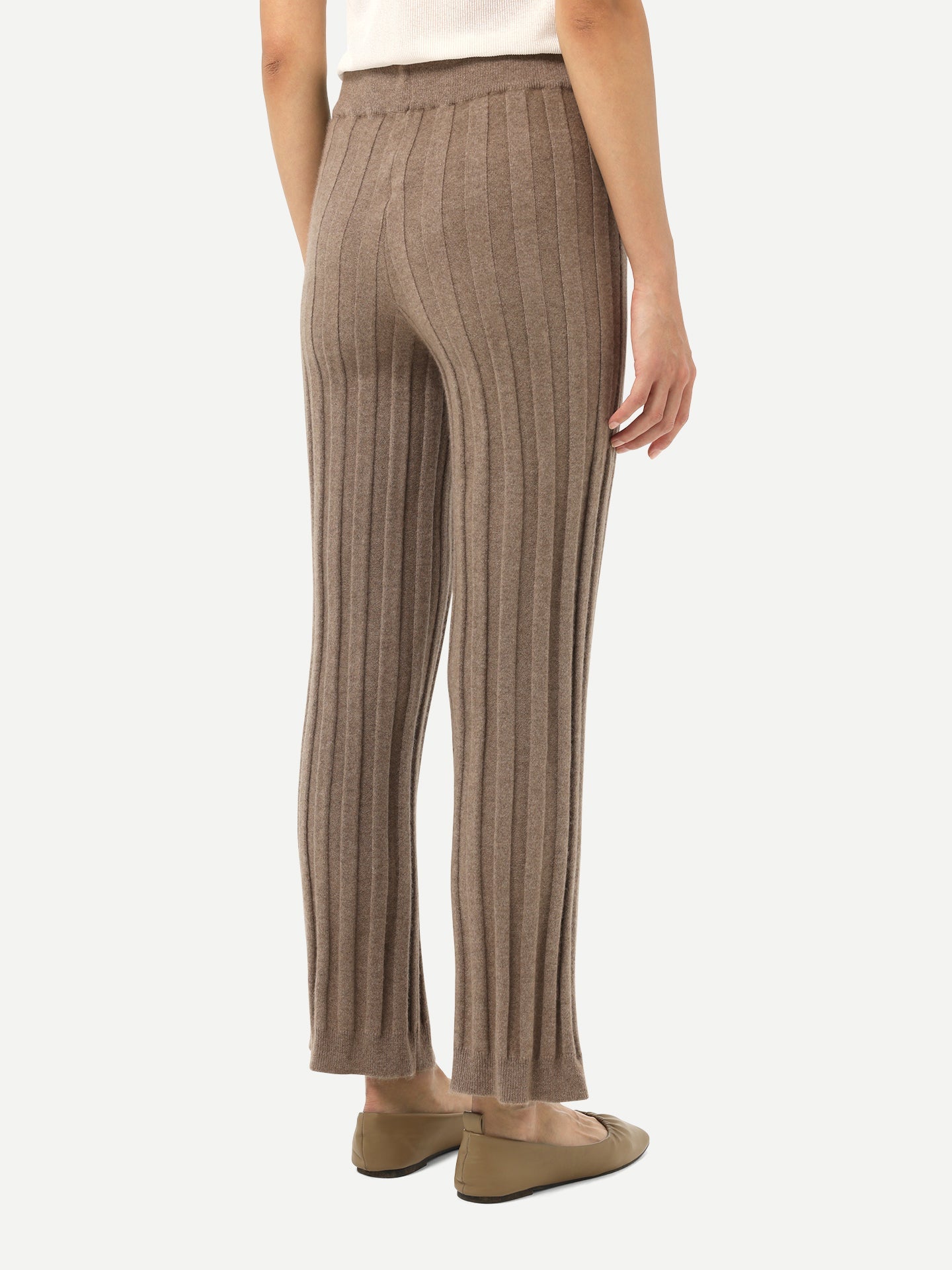 Pantalon en cachemire Taupe - Gobi Cashmere