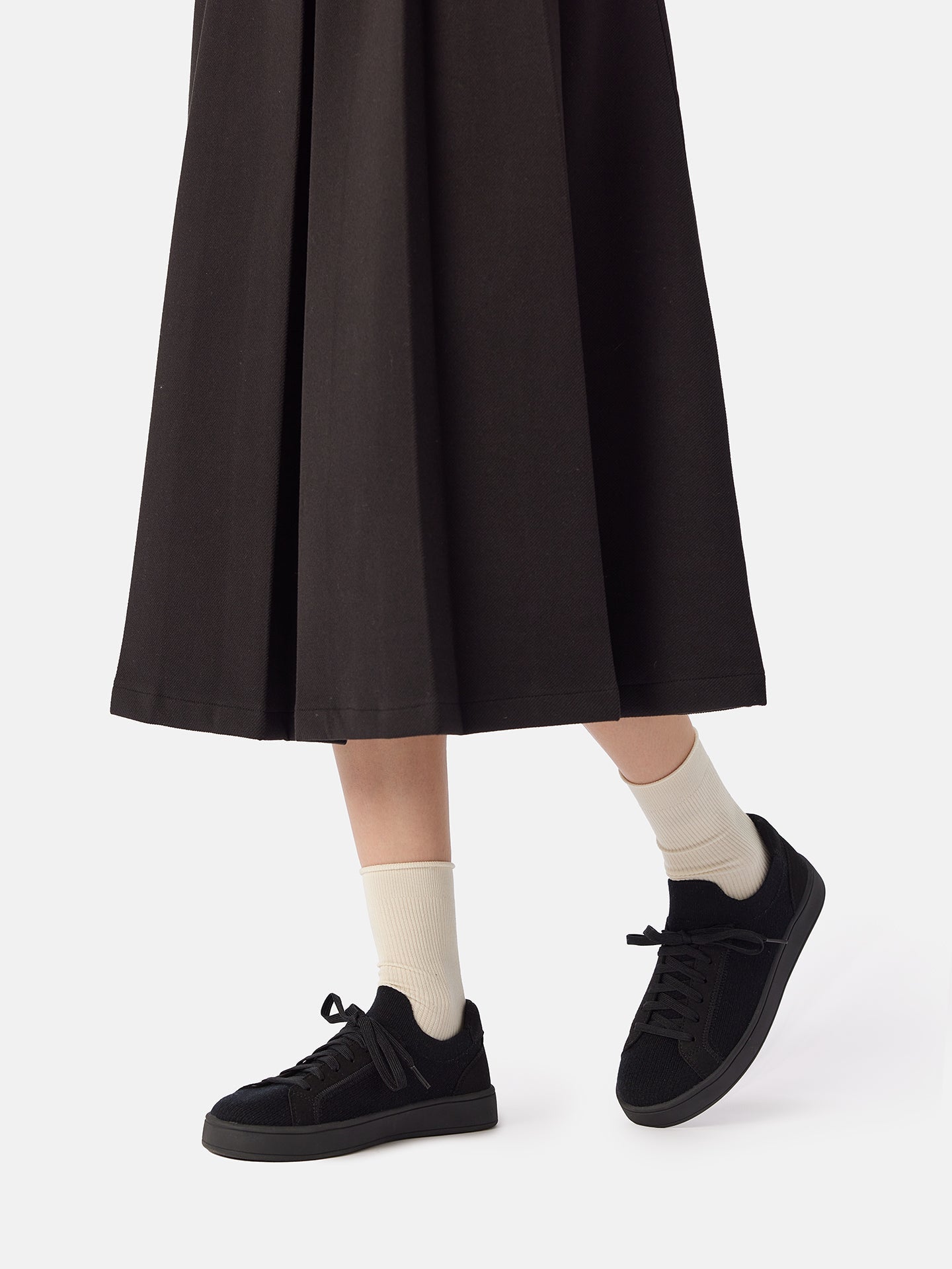 Écologique | Baskets | | Laine mérinos Noir | GOBI Cashmere 