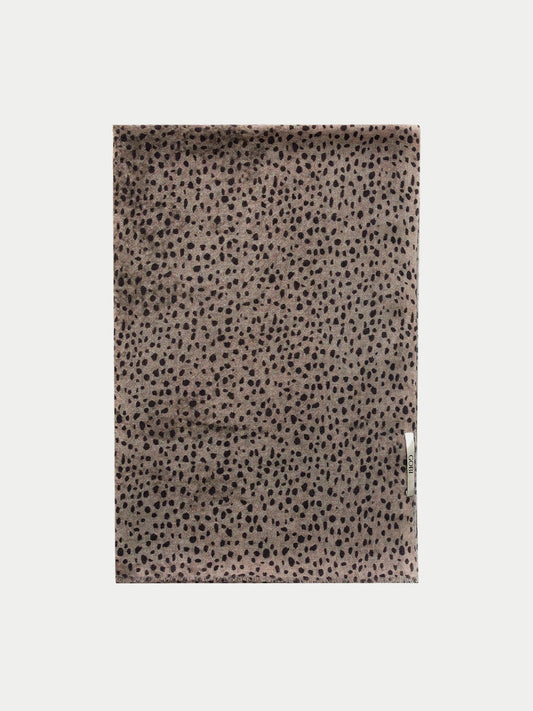 Châle en cachemire imprimé Dune Dots