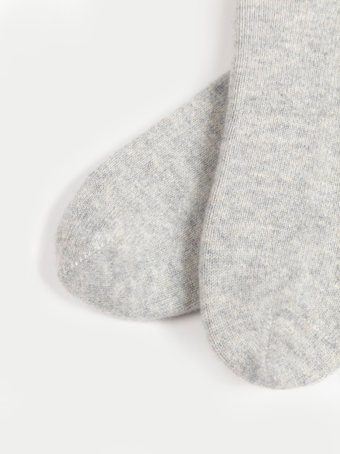 Chaussettes unisexes en cachemire Gris - Gobi Cashmere