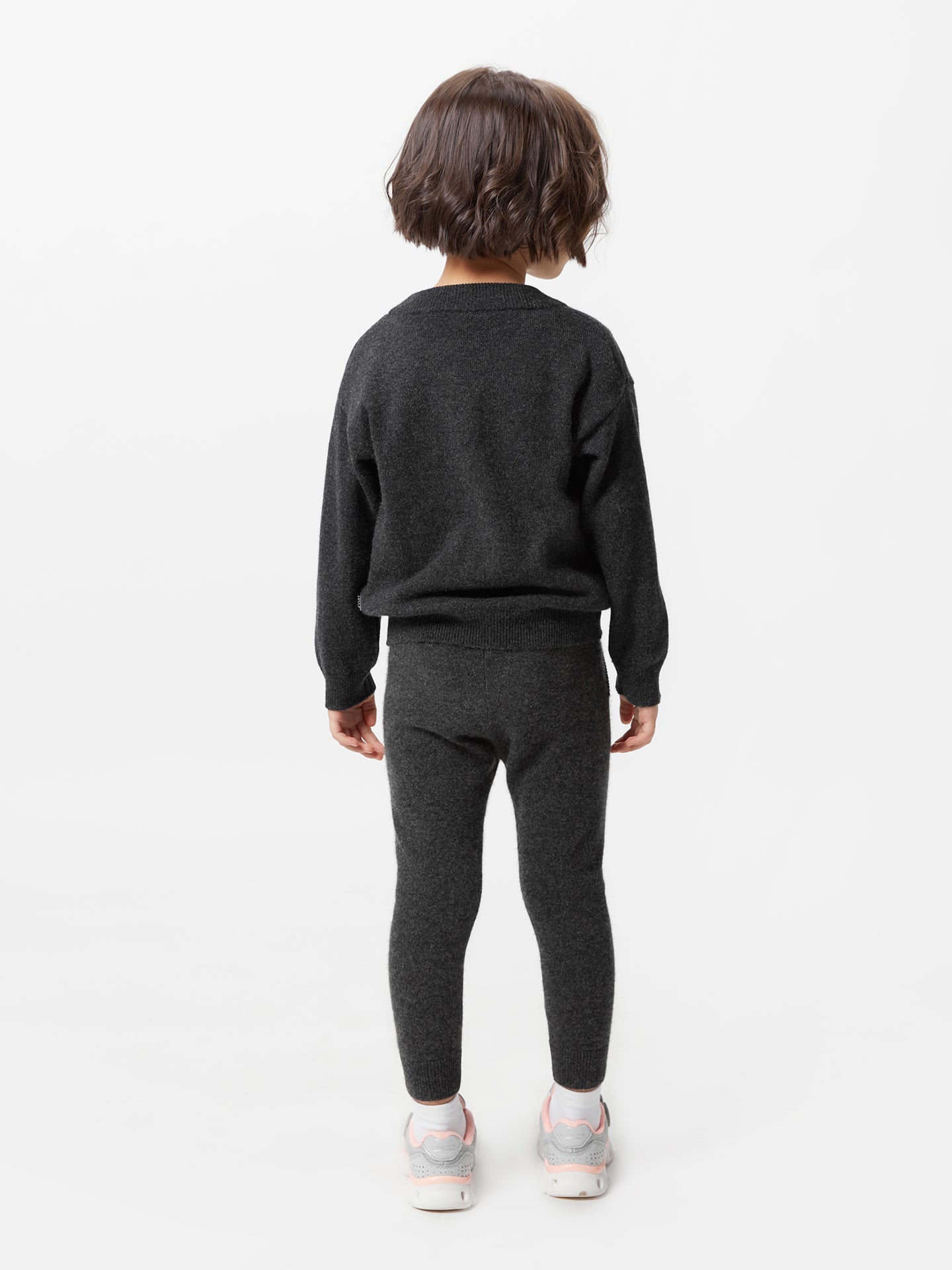 Cardigan col en V en cachemire Gris - Gobi Cashmere
