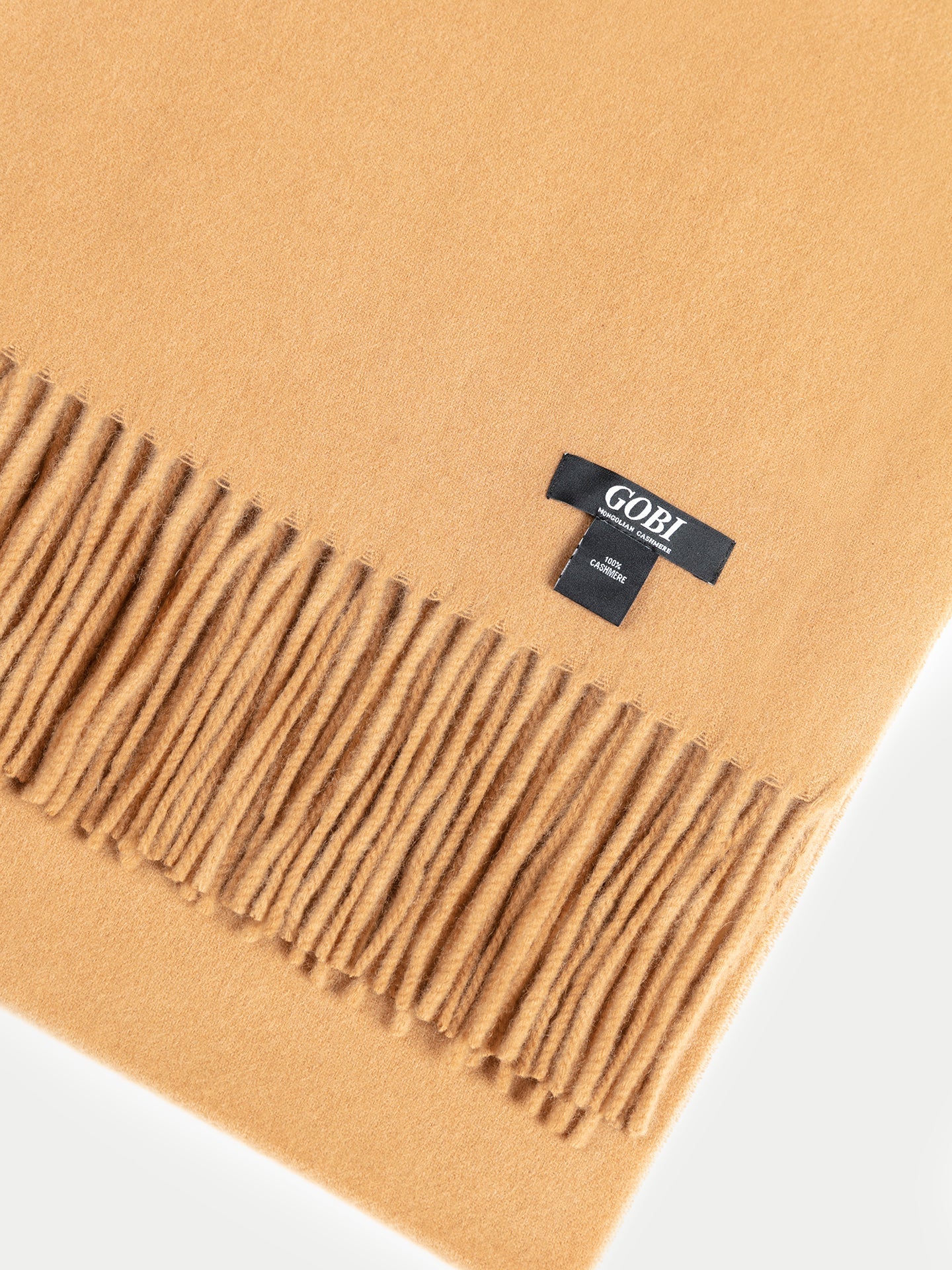 Écharpe tissée en Cachemire pour femmes marron - Gobi Cashmere