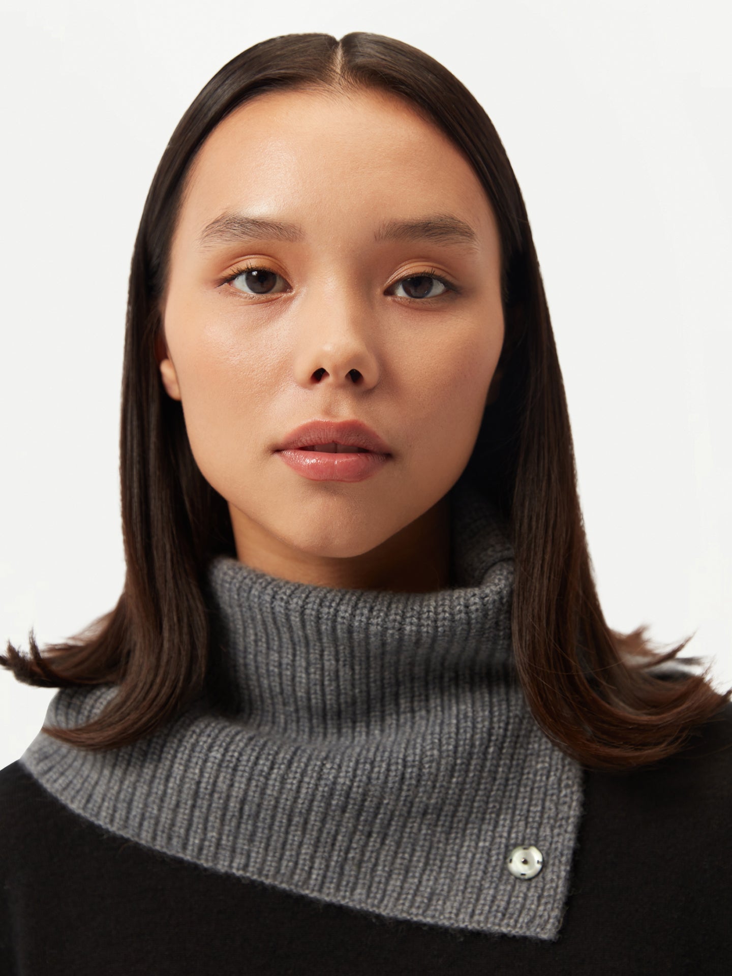 Écharpe de nuit en cachemire de GOBI - Collection Country-Chic Gris - Gobi Cashmere