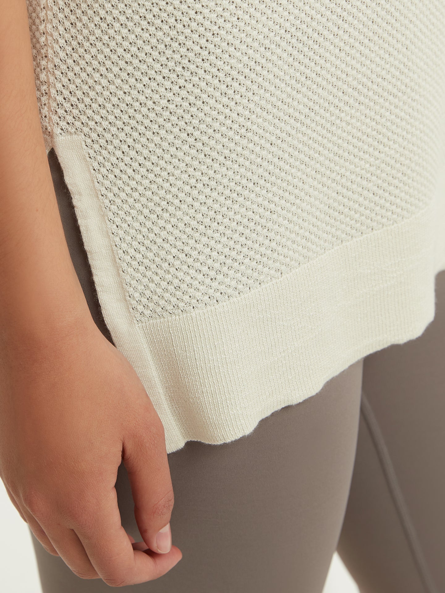 Haut sans manches blanc - Gobi Cashmere