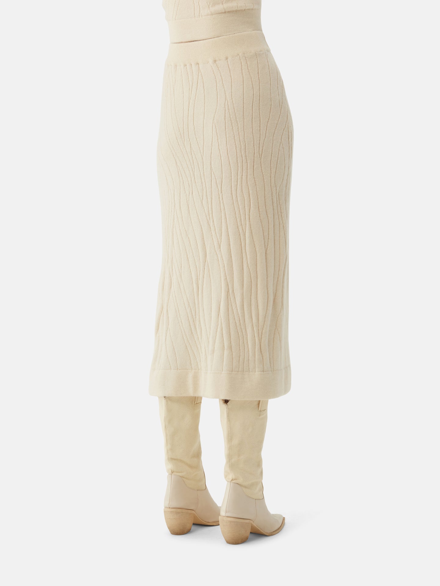 Luxe avec une jupe en cachemire léger | GOBI Cashmere