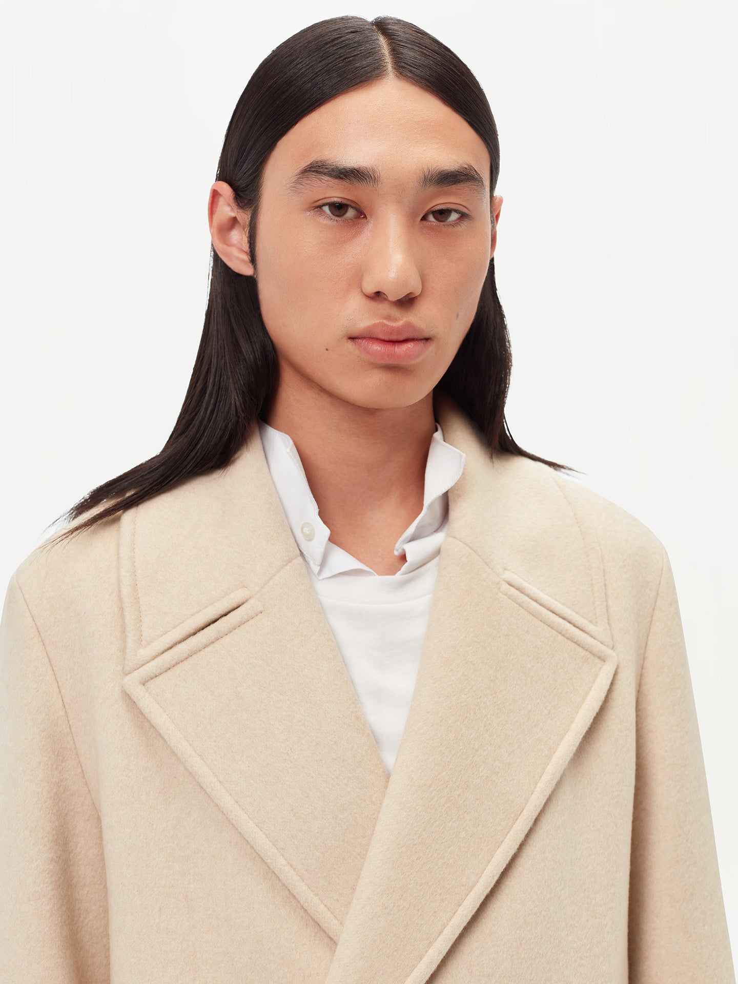 GOBI Manteau à double boutonnage pour homme-GS Taupe - Gobi Cashmere