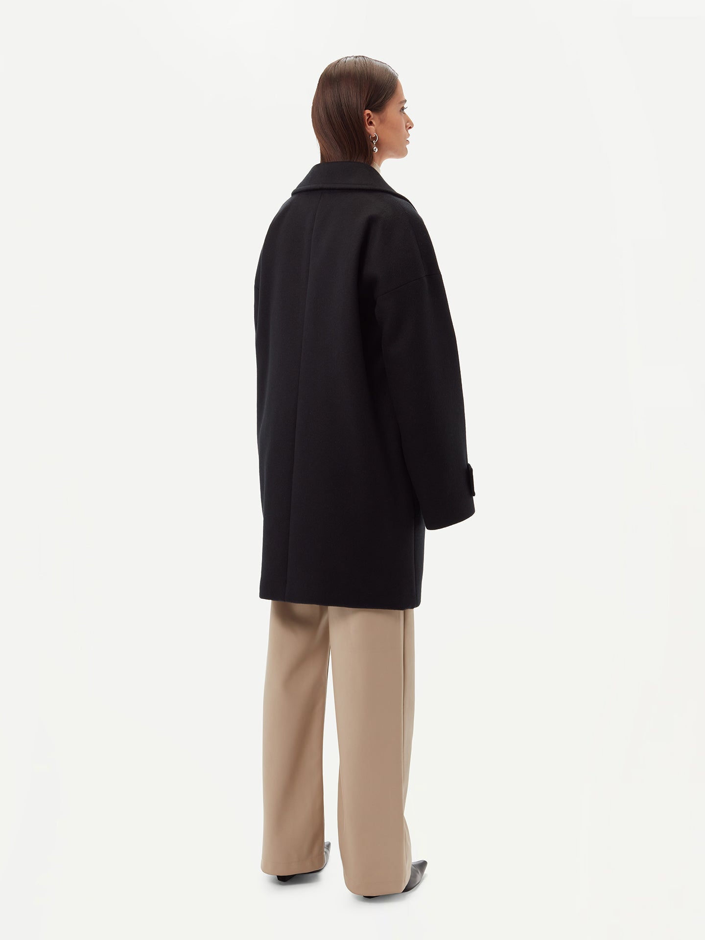 GOBI Manteau en cachemire - Giorgio Spina Noir - Gobi Cashmere