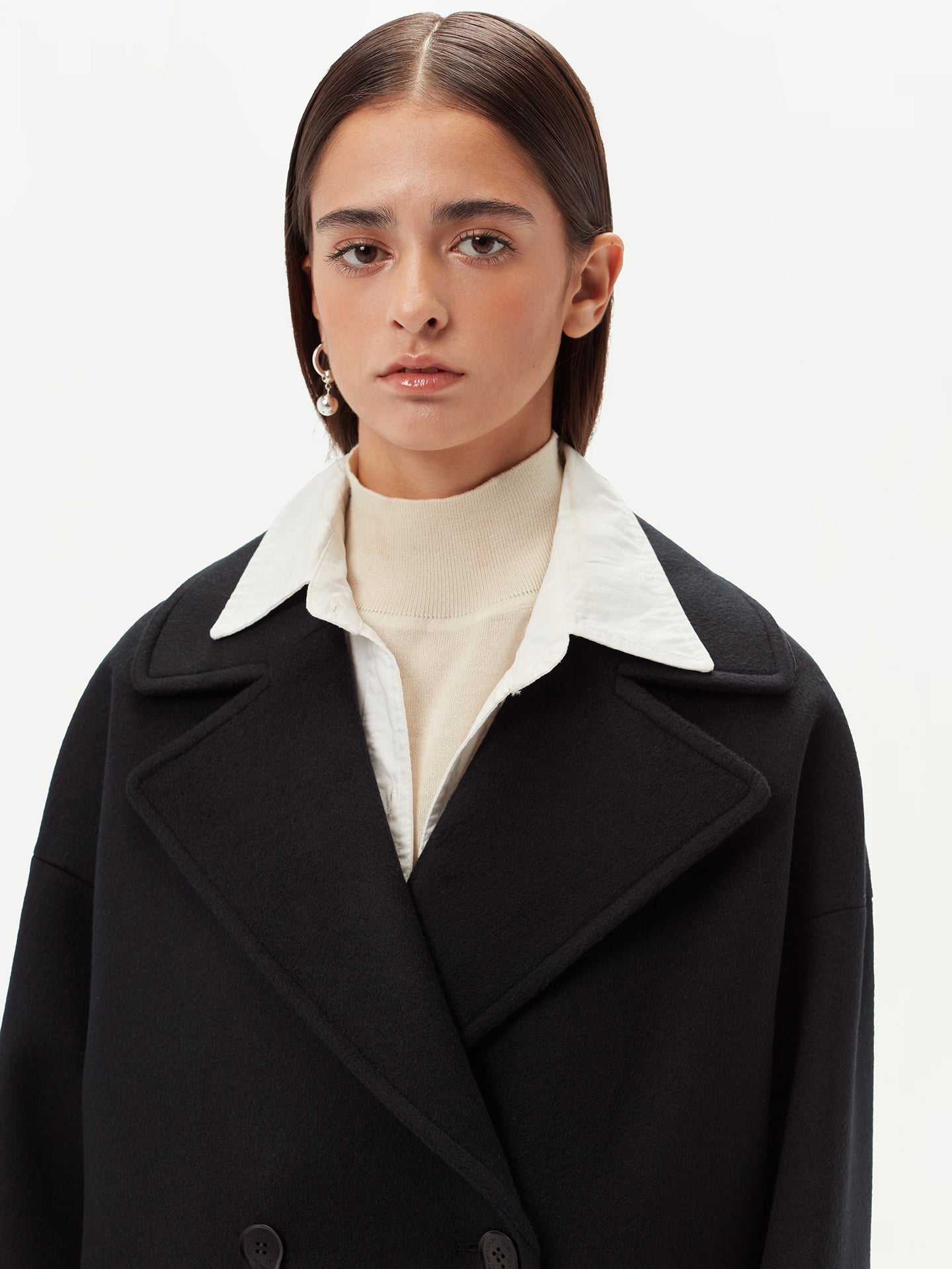 GOBI Manteau en cachemire - Giorgio Spina Noir - Gobi Cashmere