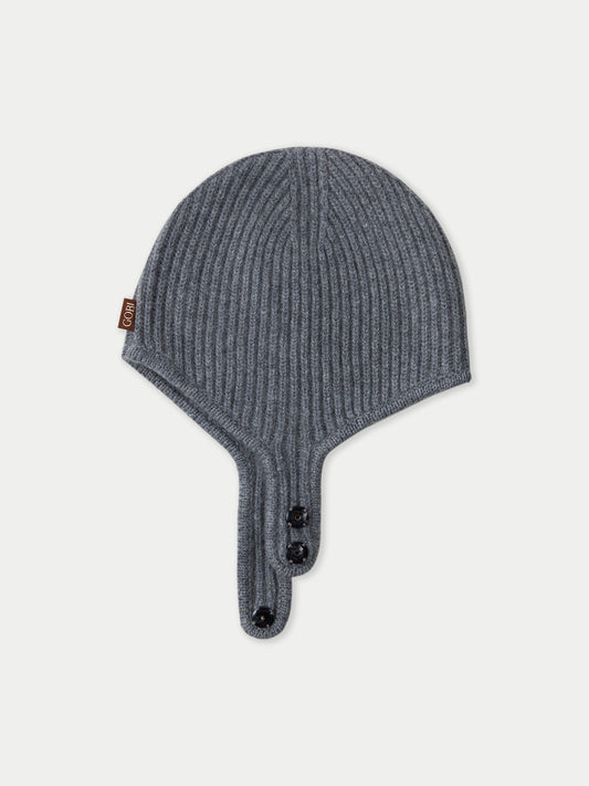 Bonnet aviateur en tricot
